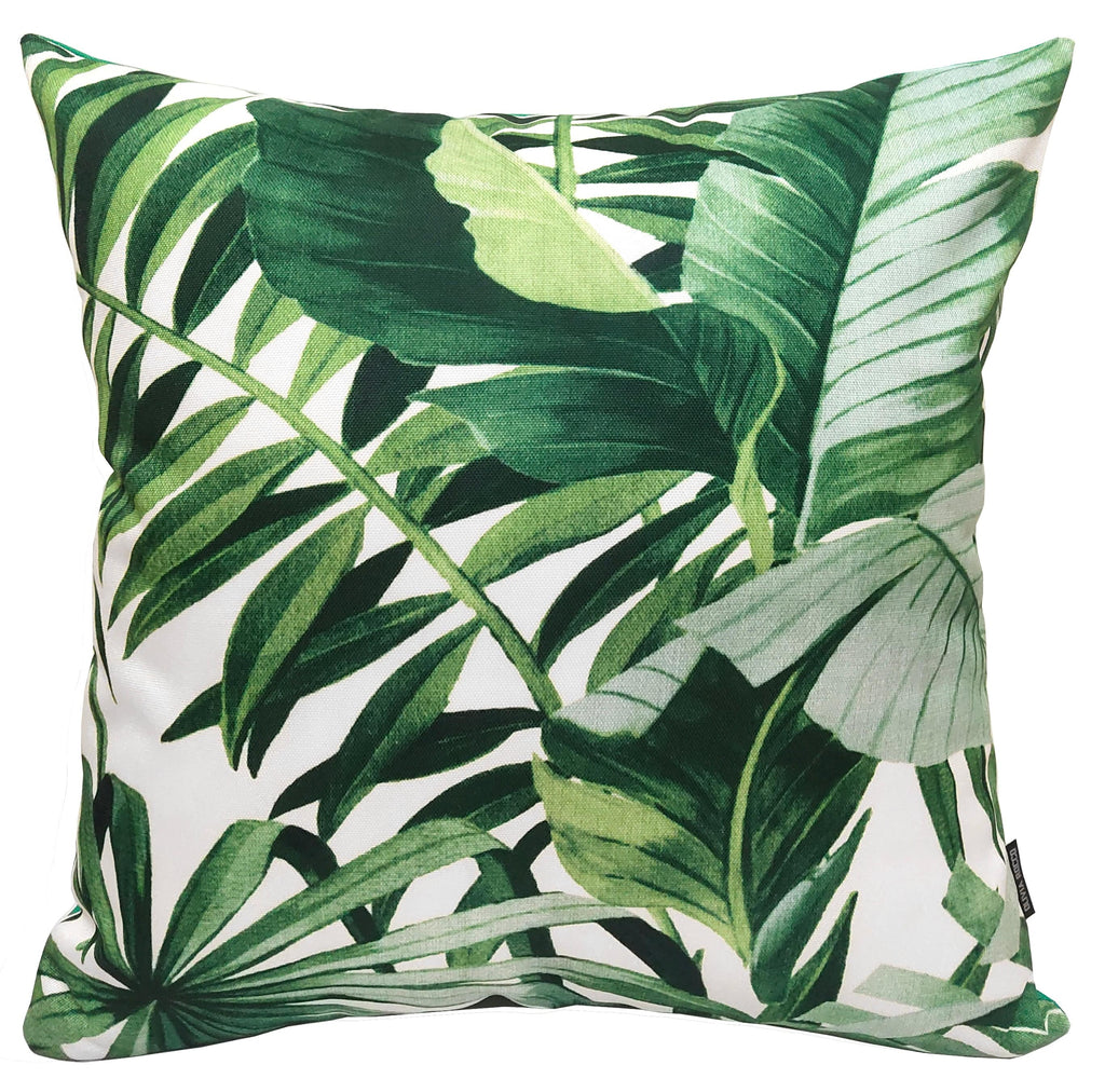OLIVIA ROCCO Waterproof Cushion Covers – Jamil Green Reversible 43x43 cm