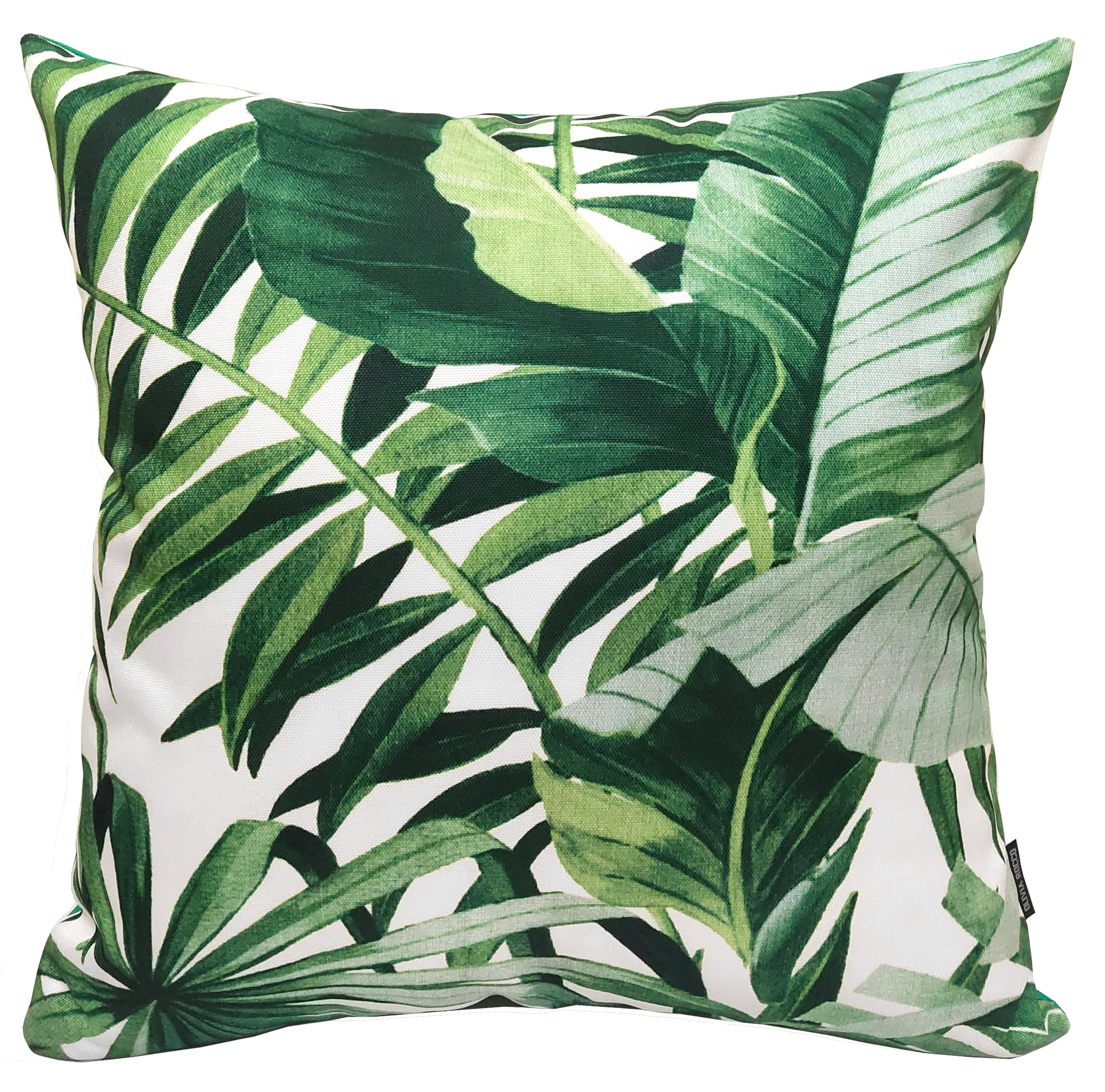 OLIVIA ROCCO Waterproof Cushion Covers – Jamil Green Reversible 43x43 cm