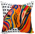 OLIVIA ROCCO Kampala Orange Waterproof Cushion Covers | Reversible 43x43cm