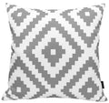 OLIVIA ROCCO Nairobi Silver Waterproof Cushion Covers 43x43cm Reversible
