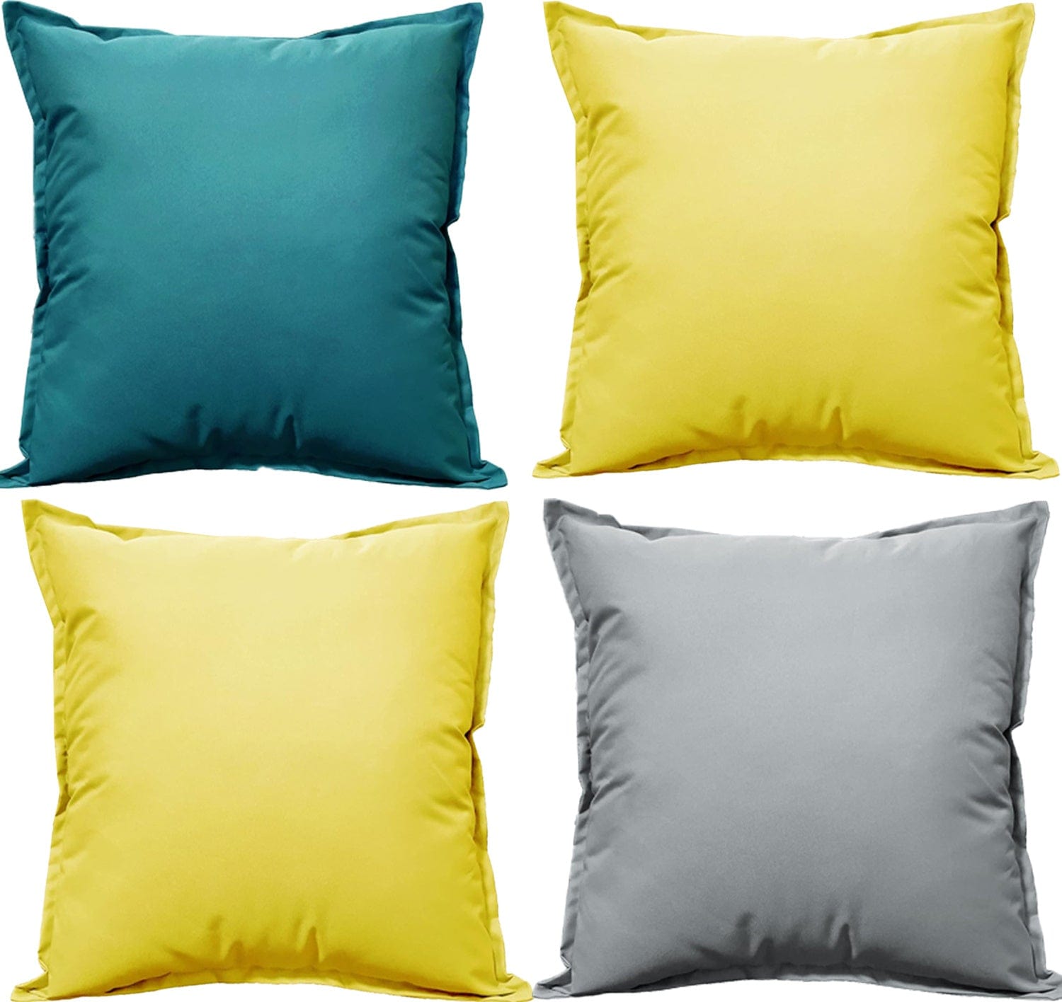 OLIVIA ROCCO Waterproof Cushion Covers - Pack of 4 Outdoor 60x60 cm
