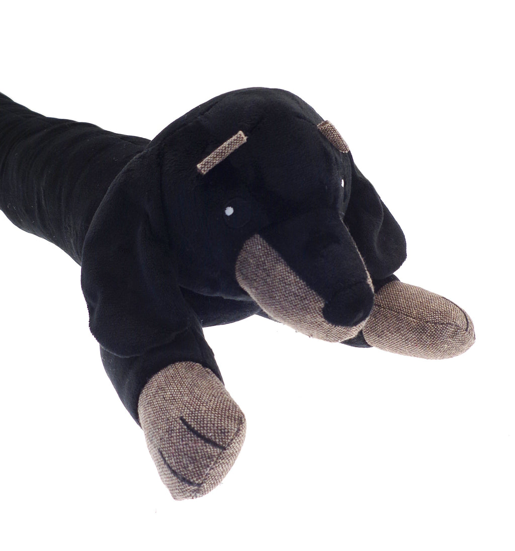 OLIVIA ROCCO Dachshund Draught Excluder – Jumbo Tweed Door Draft Stopper