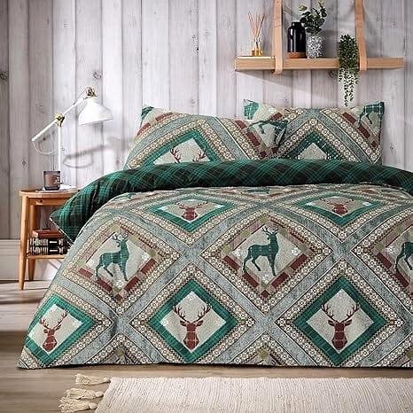OLIVIA ROCCO Cotton Rich Duvet Set – Luxury Easycare Polycotton Bedding