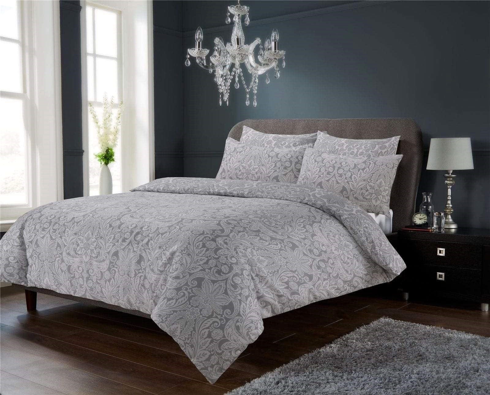OLIVIA ROCCO Cotton Rich Duvet Set – Luxury Easycare Polycotton Bedding