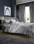 OLIVIA ROCCO Crushed Velvet Duvet Cover Set | Soft OEKO-TEX Bedding