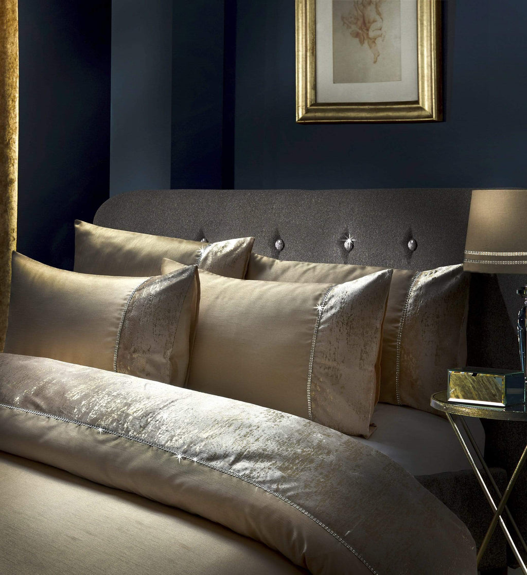OLIVIA ROCCO Valentina Duvet Set – Crushed Velvet & Diamante Luxury Bedding