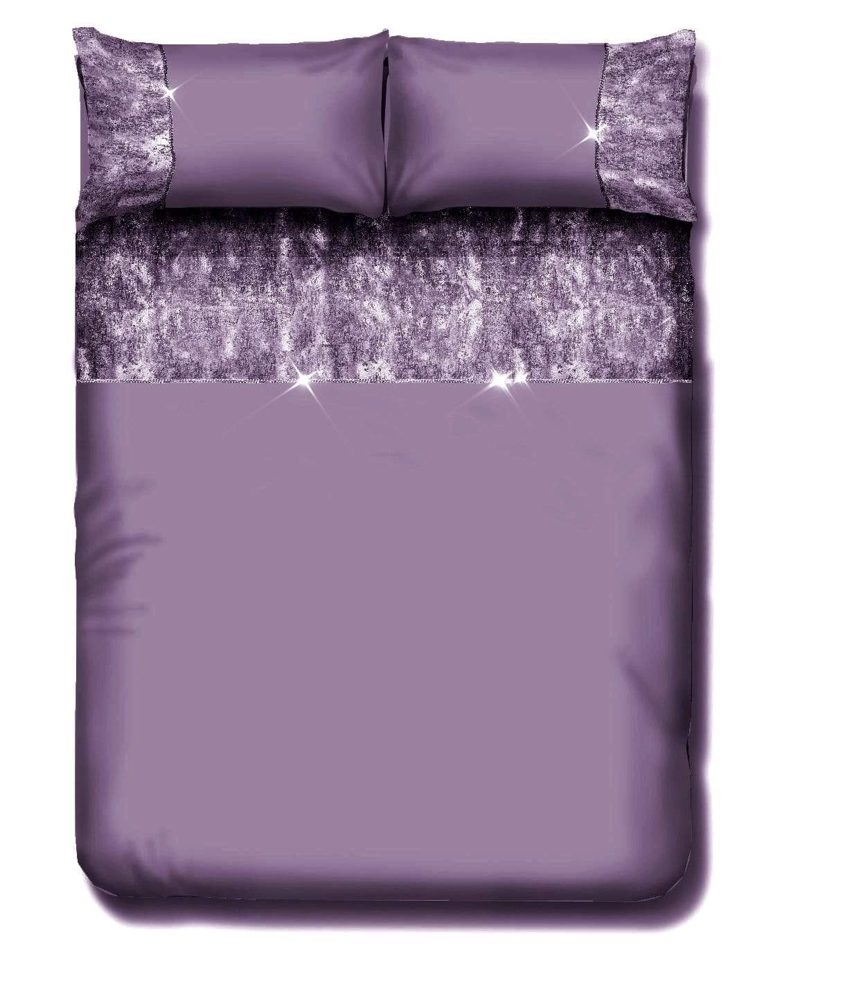 OLIVIA ROCCO Valentina Duvet Set – Crushed Velvet & Diamante Luxury Bedding