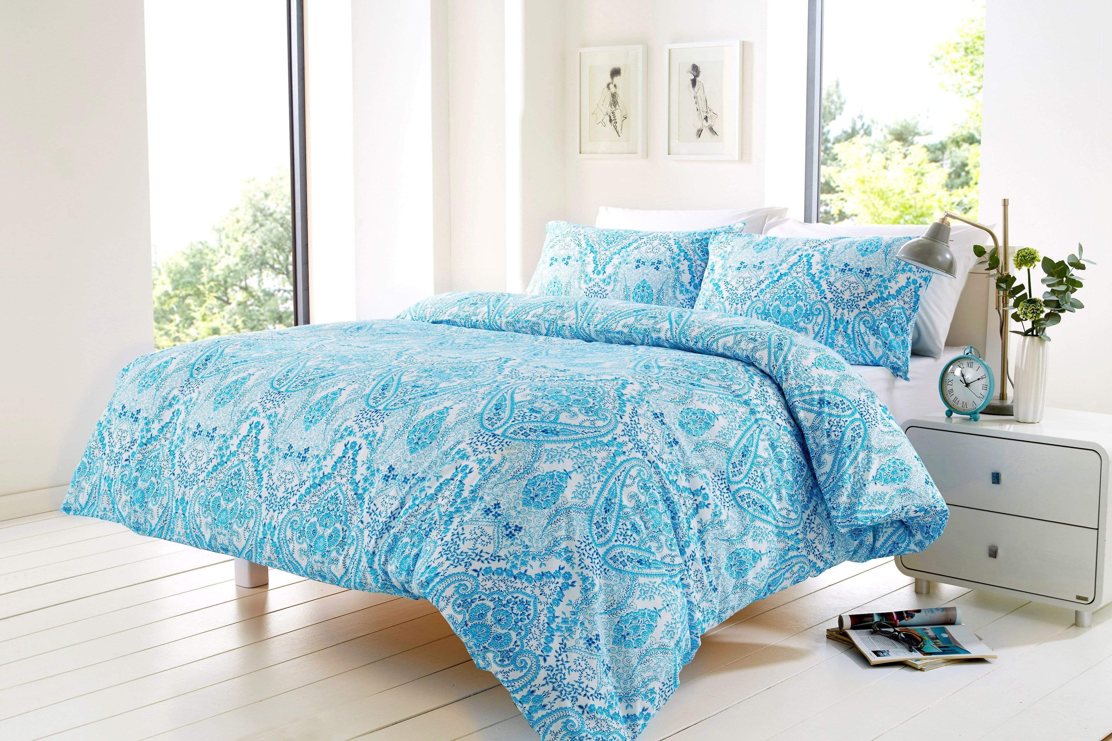 OLIVIA ROCCO Bali Bohemian Duvet Set | Cotton Rich OEKO-TEX Bedding