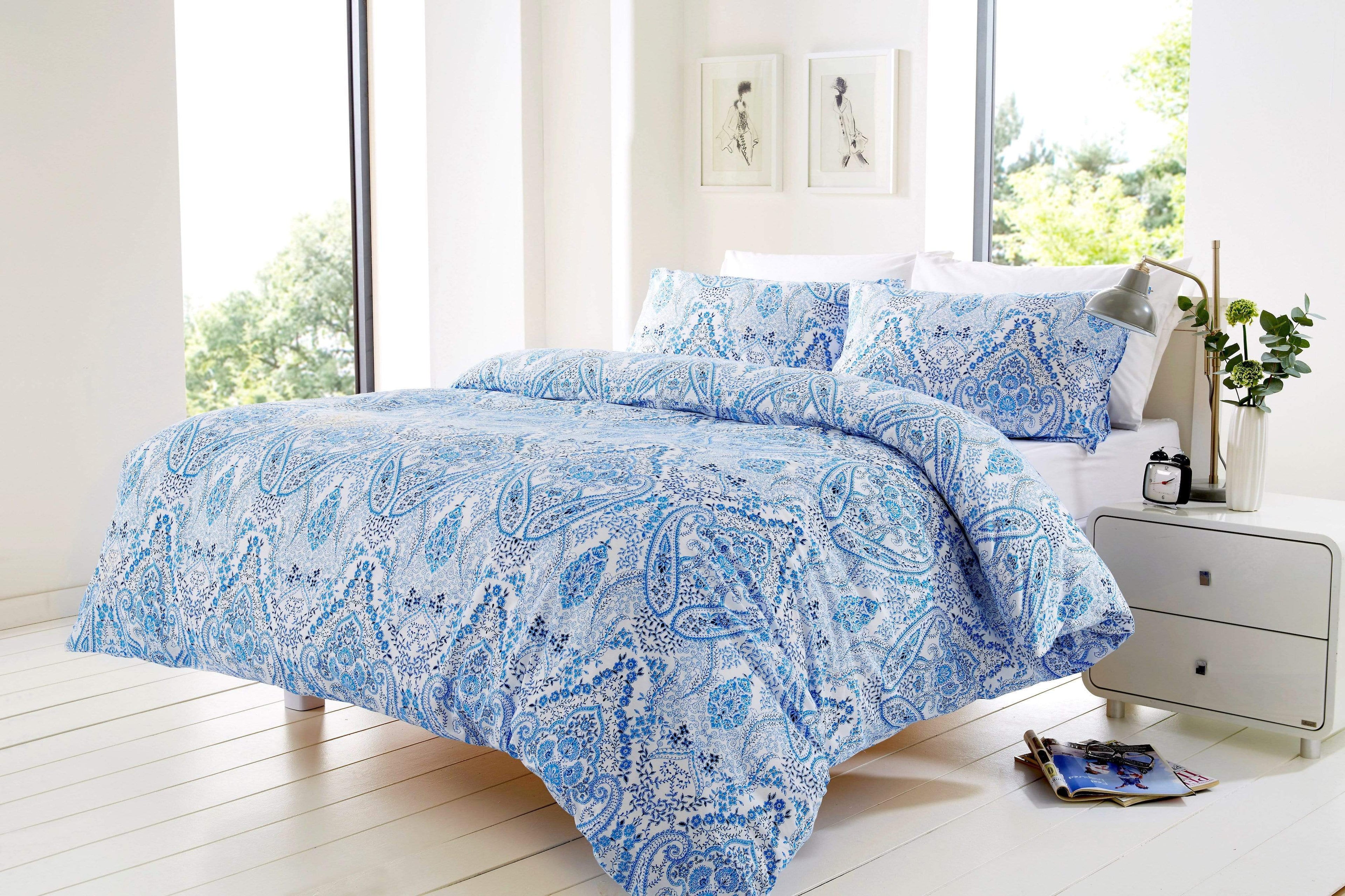 OLIVIA ROCCO Bali Bohemian Duvet Set | Cotton Rich OEKO-TEX Bedding