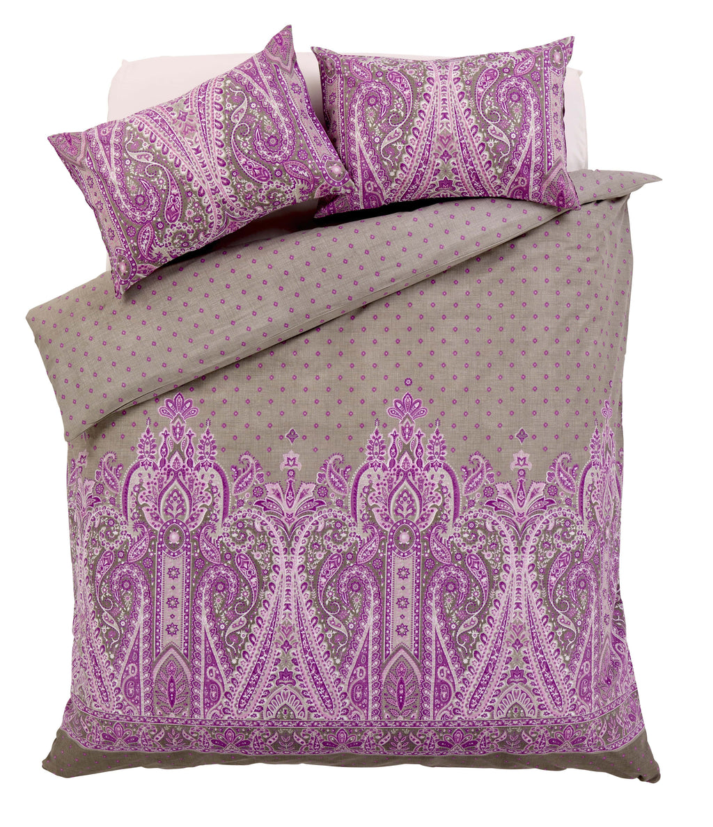 OLIVIA ROCCO Kensington Paisley Duvet Set | Cotton Rich Easy Care Bedding