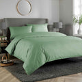 OLIVIA ROCCO Mayfair Satin Stripe Reversible Duvet Cover Set with Comforter