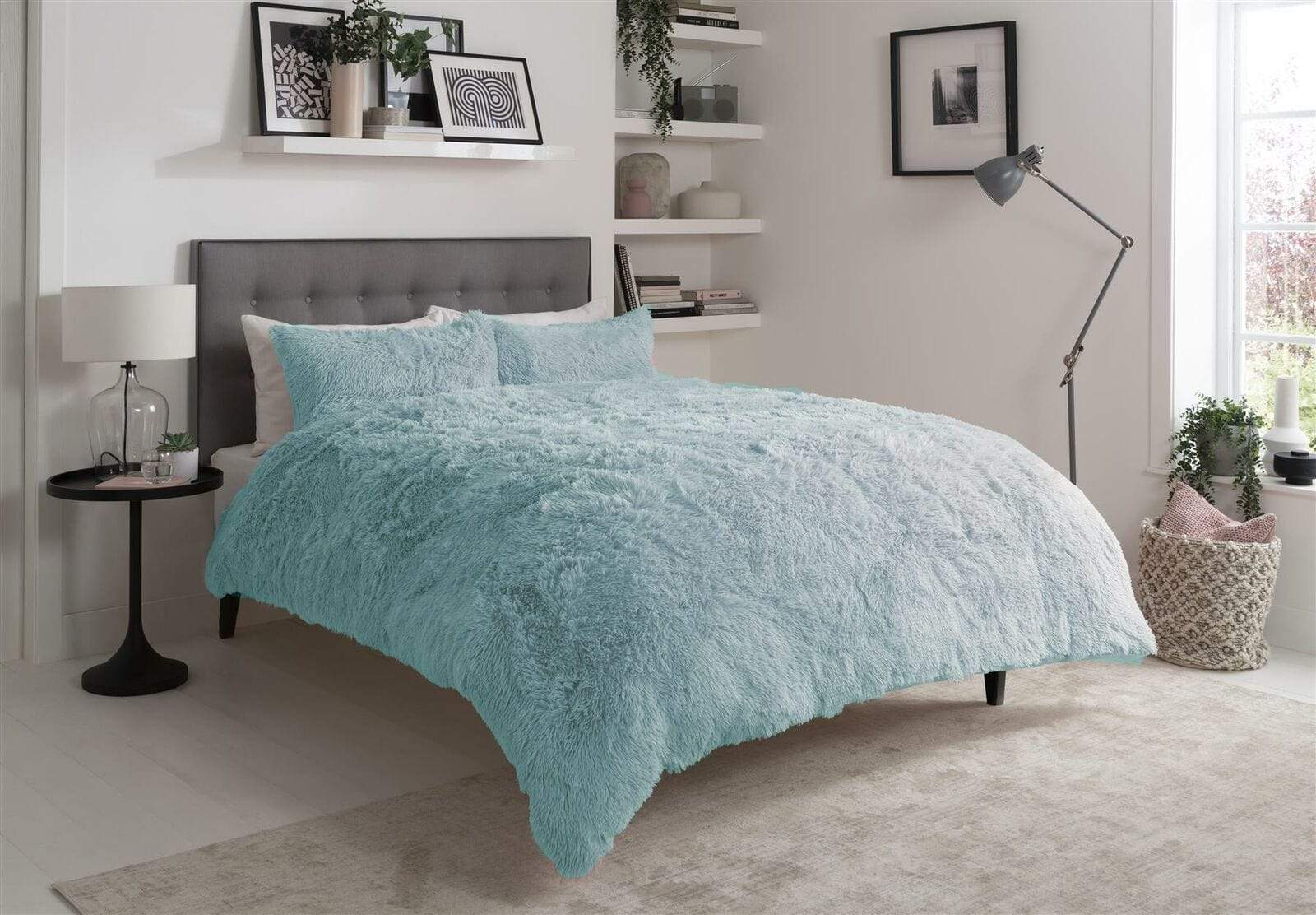 OLIVIA ROCCO Faux Fur Duvet Set – Extra Soft Long Pile Winter Bedding