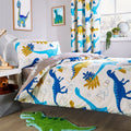 OLIVIA ROCCO Dinosaur Kids Duvet Cover Set | Soft Microfibre Bedding Bundle