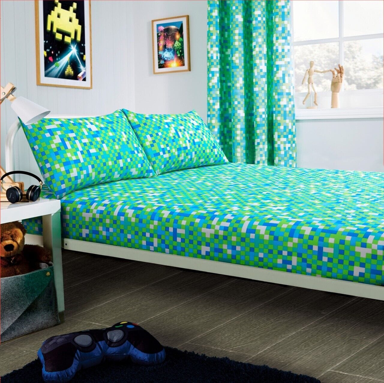 OLIVIA ROCCO Gamer Kids Duvet Cover Set | 100% Microfibre Gaming Bedding
