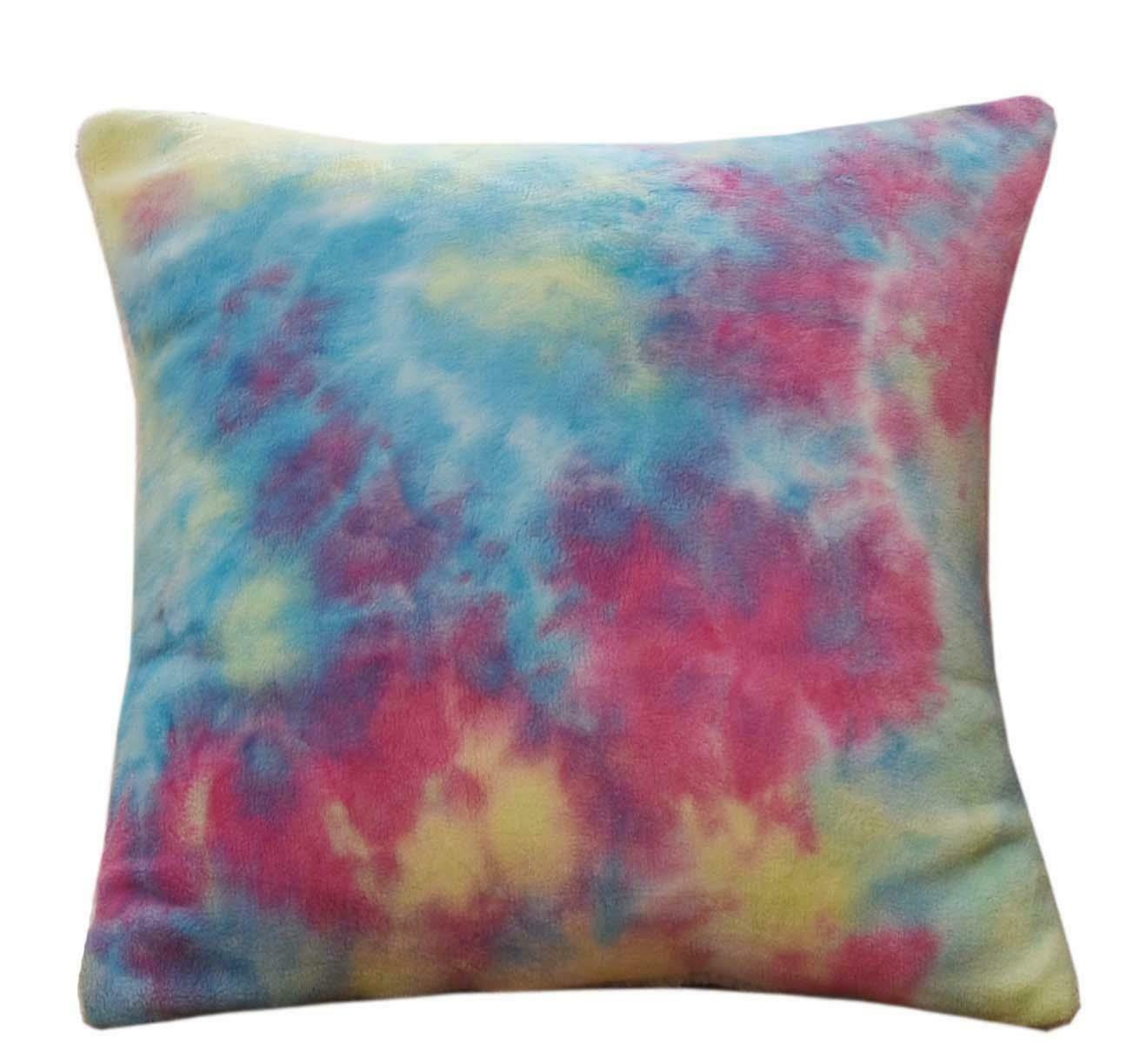 OLIVIA ROCCO Tie Dye Teddy Fleece Duvet Set – Reversible Kids Bedding