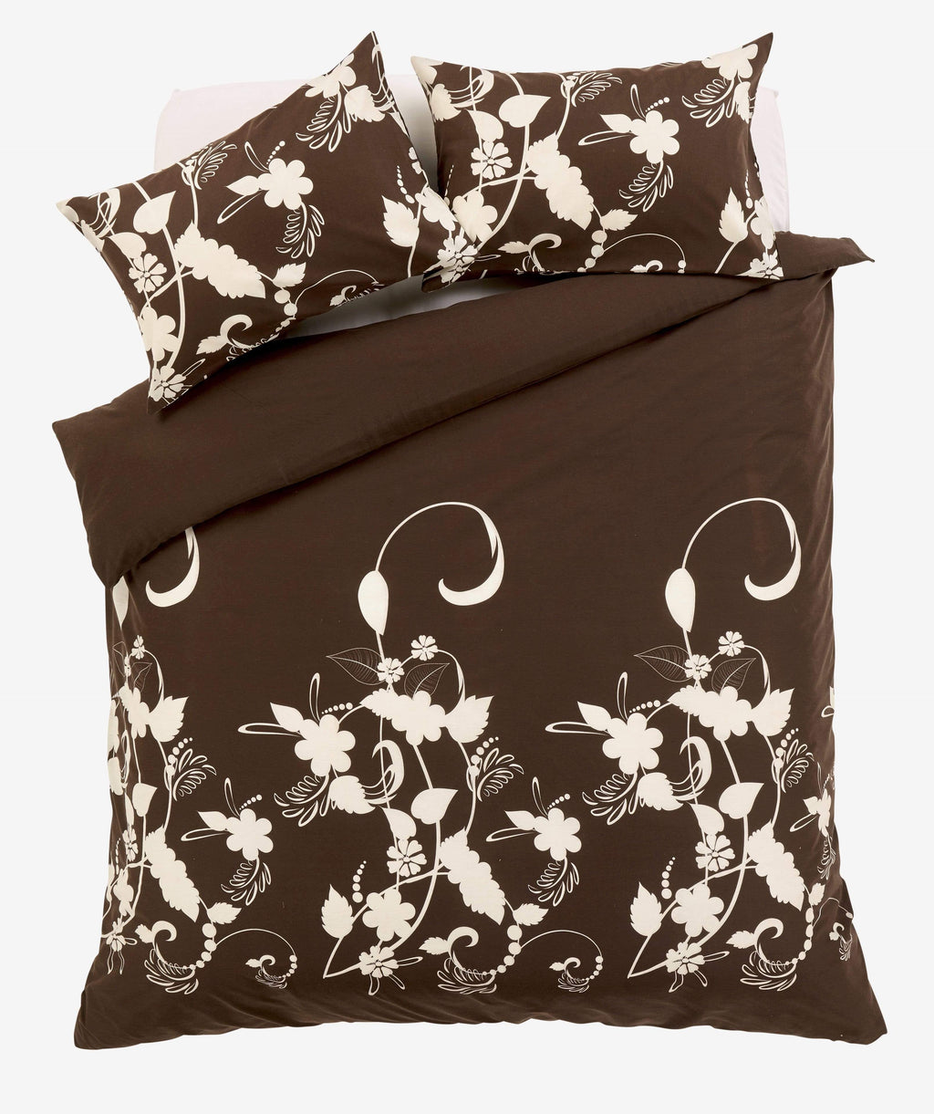OLIVIA ROCCO Floral Trail Duvet Set | Cotton Rich Botanical Bedding