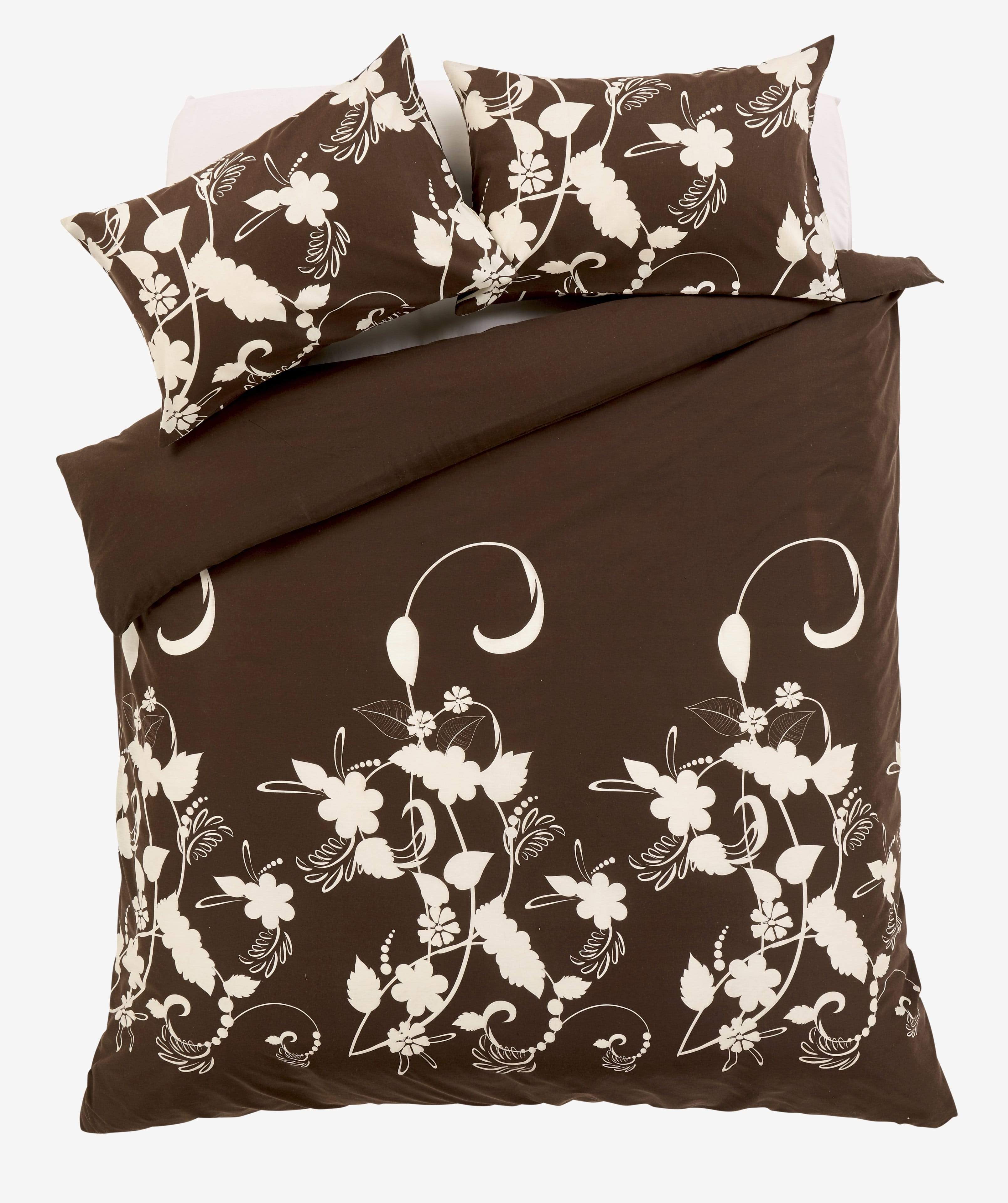 OLIVIA ROCCO Floral Trail Duvet Set | Cotton Rich Botanical Bedding