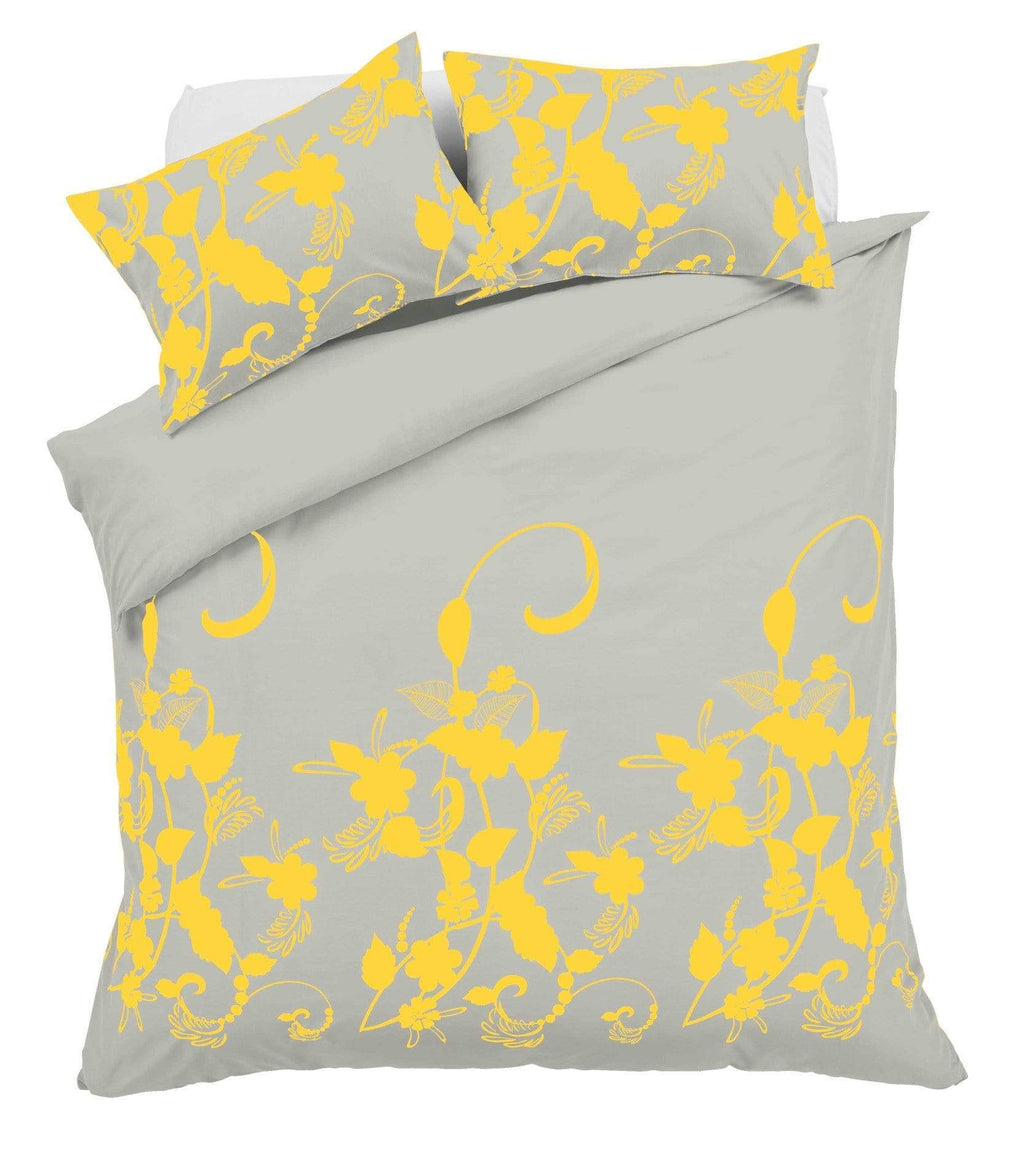 OLIVIA ROCCO Floral Trail Duvet Set | Cotton Rich Botanical Bedding