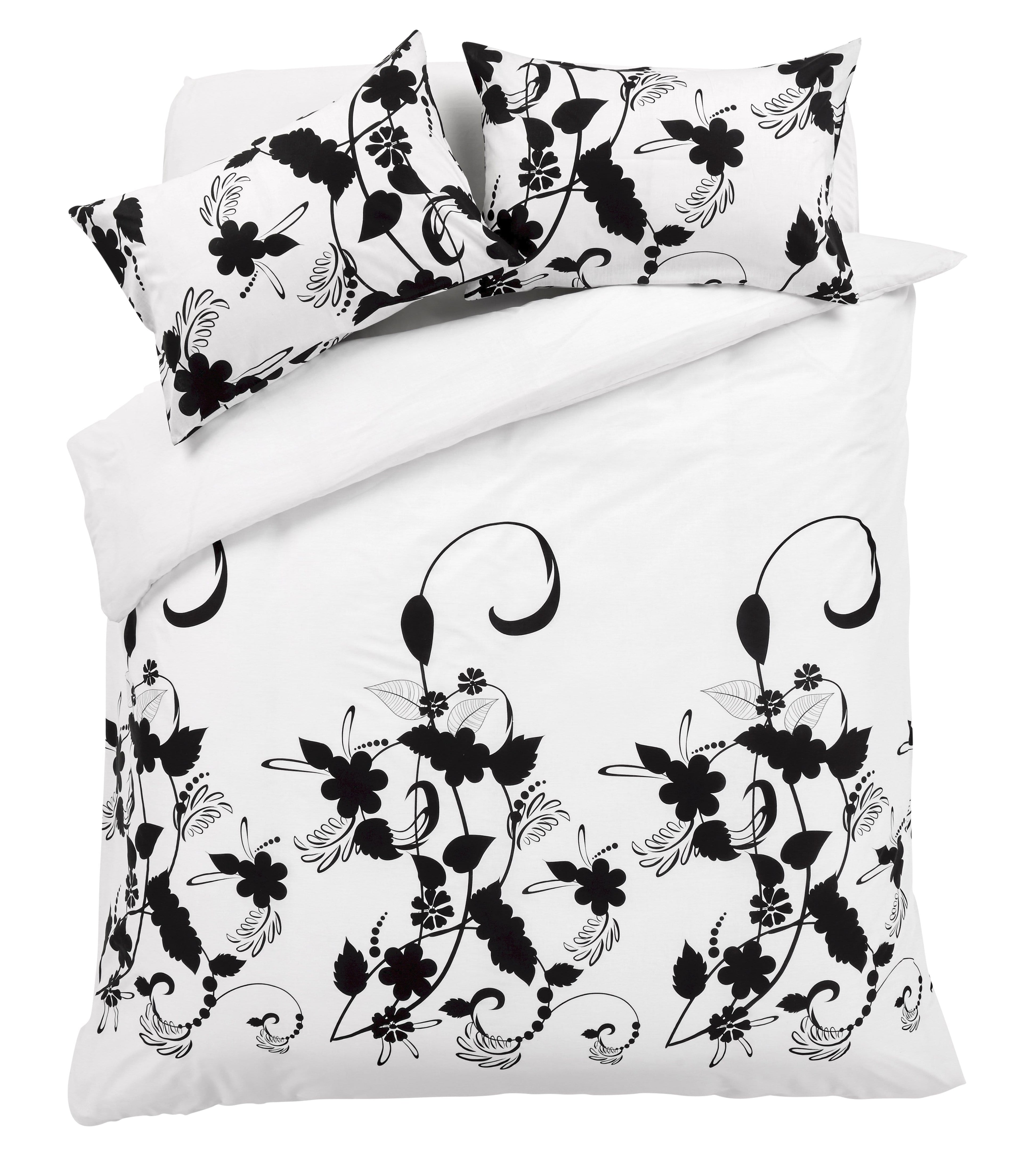 OLIVIA ROCCO Floral Trail Duvet Set | Cotton Rich Botanical Bedding