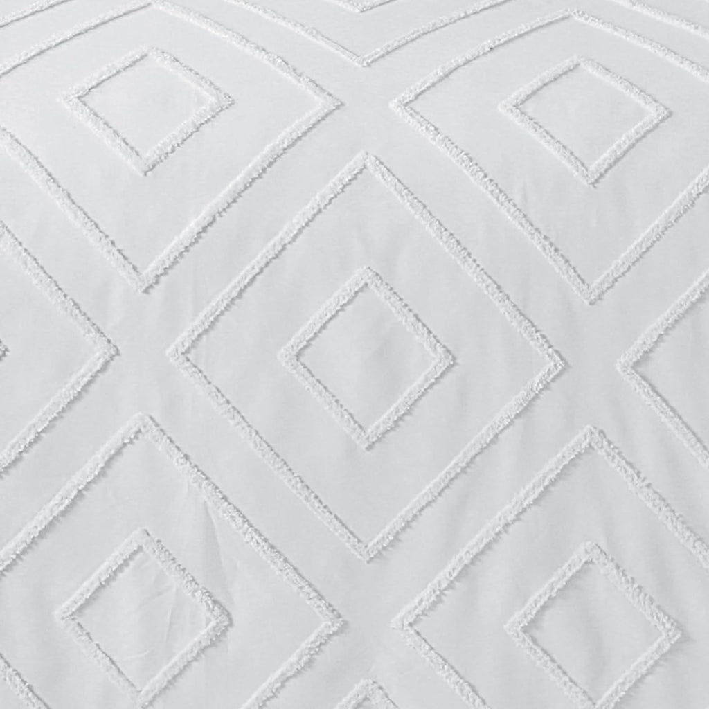 OLIVIA ROCCO Como Tufted Duvet Cover Set | Easy Care Bedding
