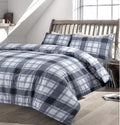 OLIVIA ROCCO Highland Tartan Duvet Set | Brushed Cotton Flannel Quilt Cover