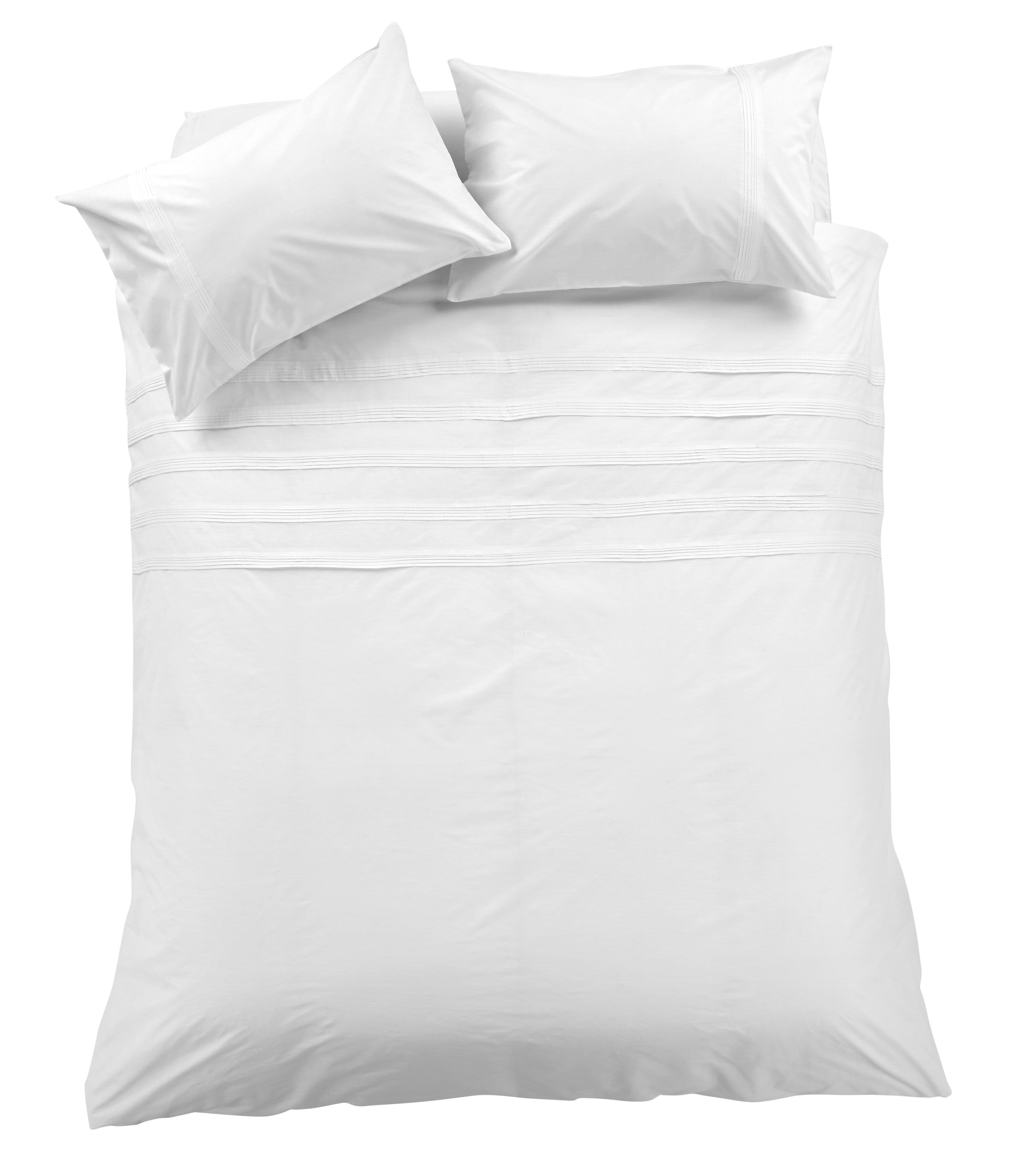 OLIVIA ROCCO Laurent Handmade Pintuck Duvet Set | Cotton Rich Bedding