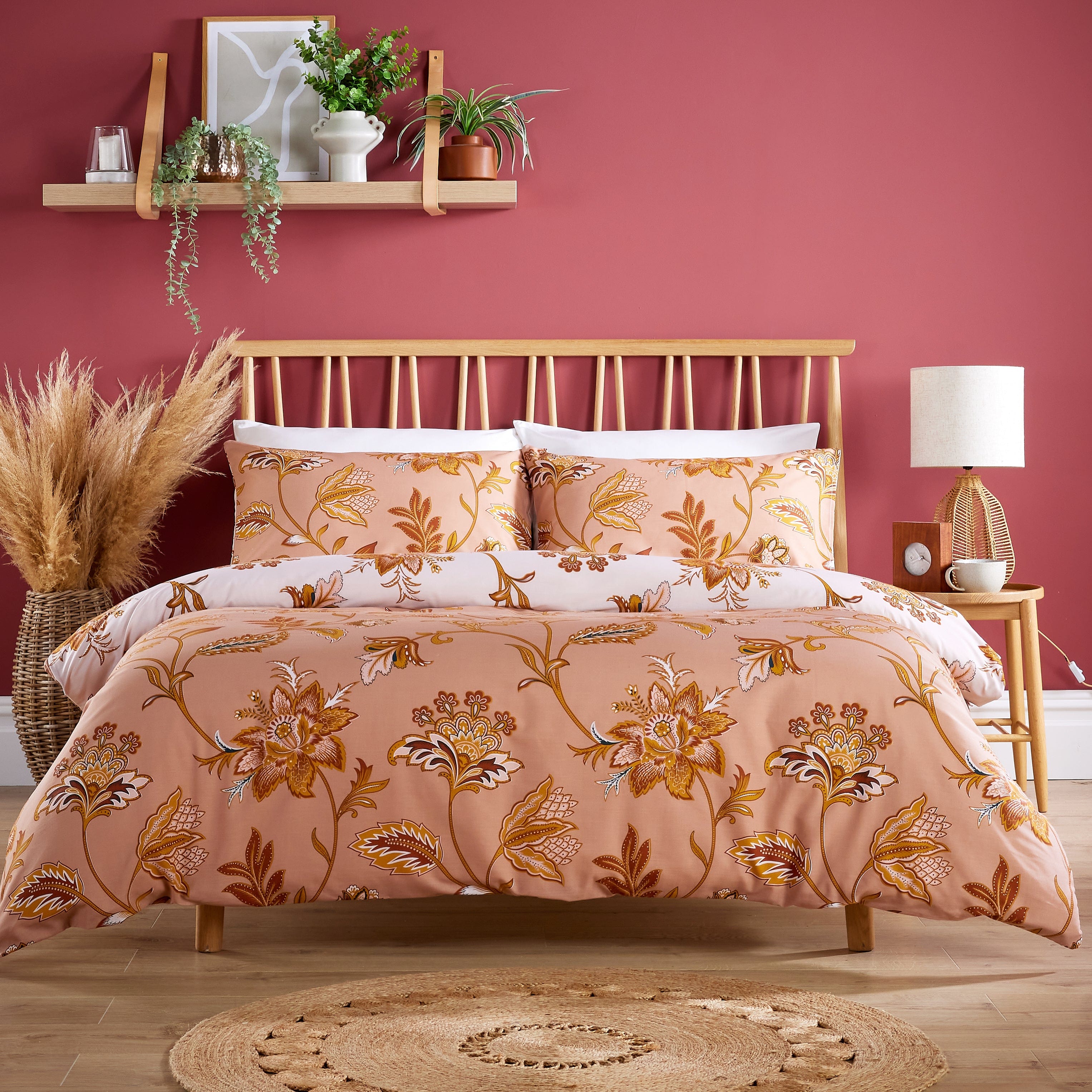 Olivia Rocco Shimla Duvet Cover Set – Reversible Easy Care Bedding