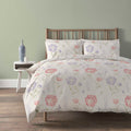 OLIVIA ROCCO Meadow Natural Floral Duvet Cover Set – Soft Cotton Blend