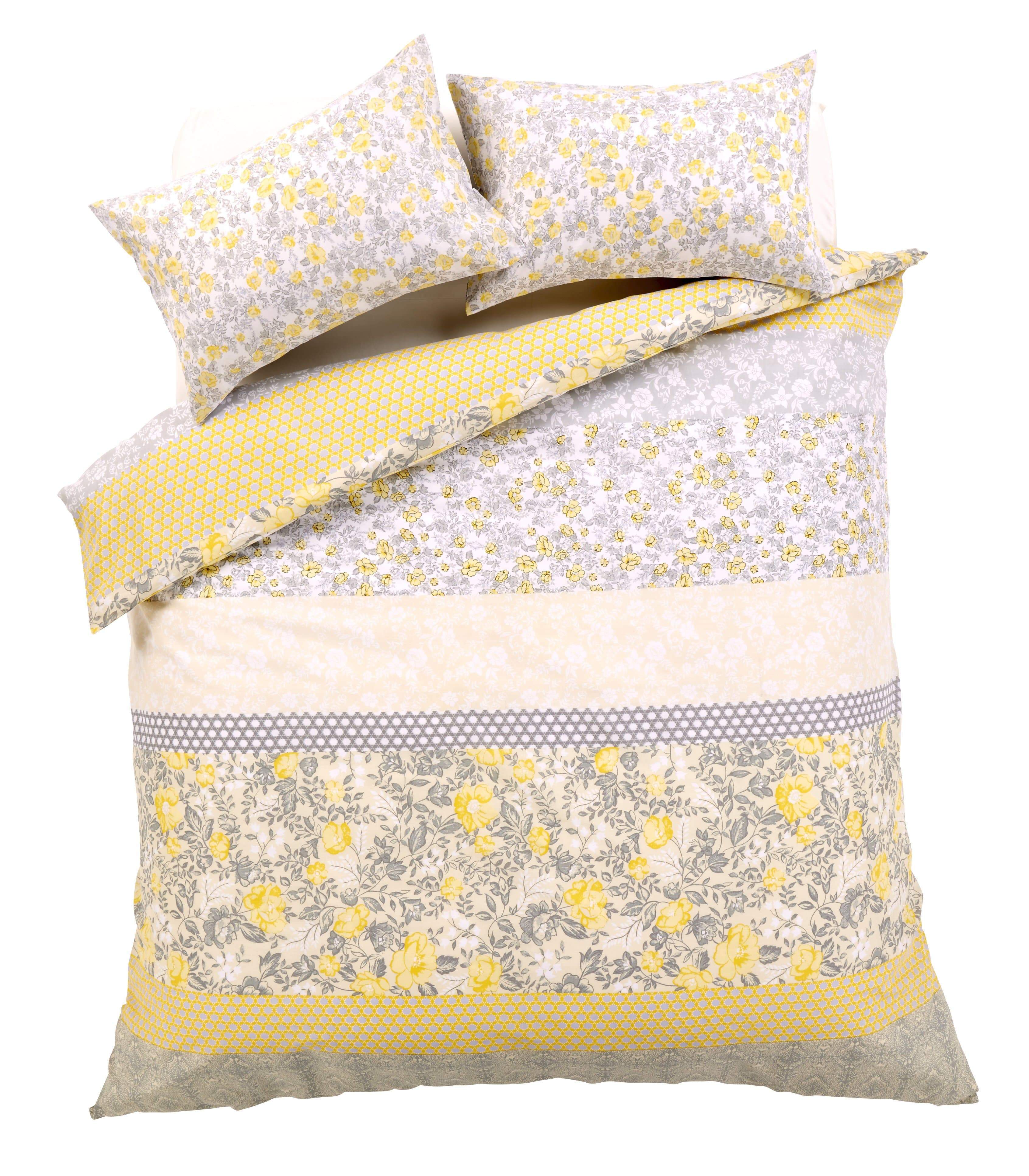OLIVIA ROCCO Chelsea Floral Duvet Set – Cotton-Rich Easy Care Bedding