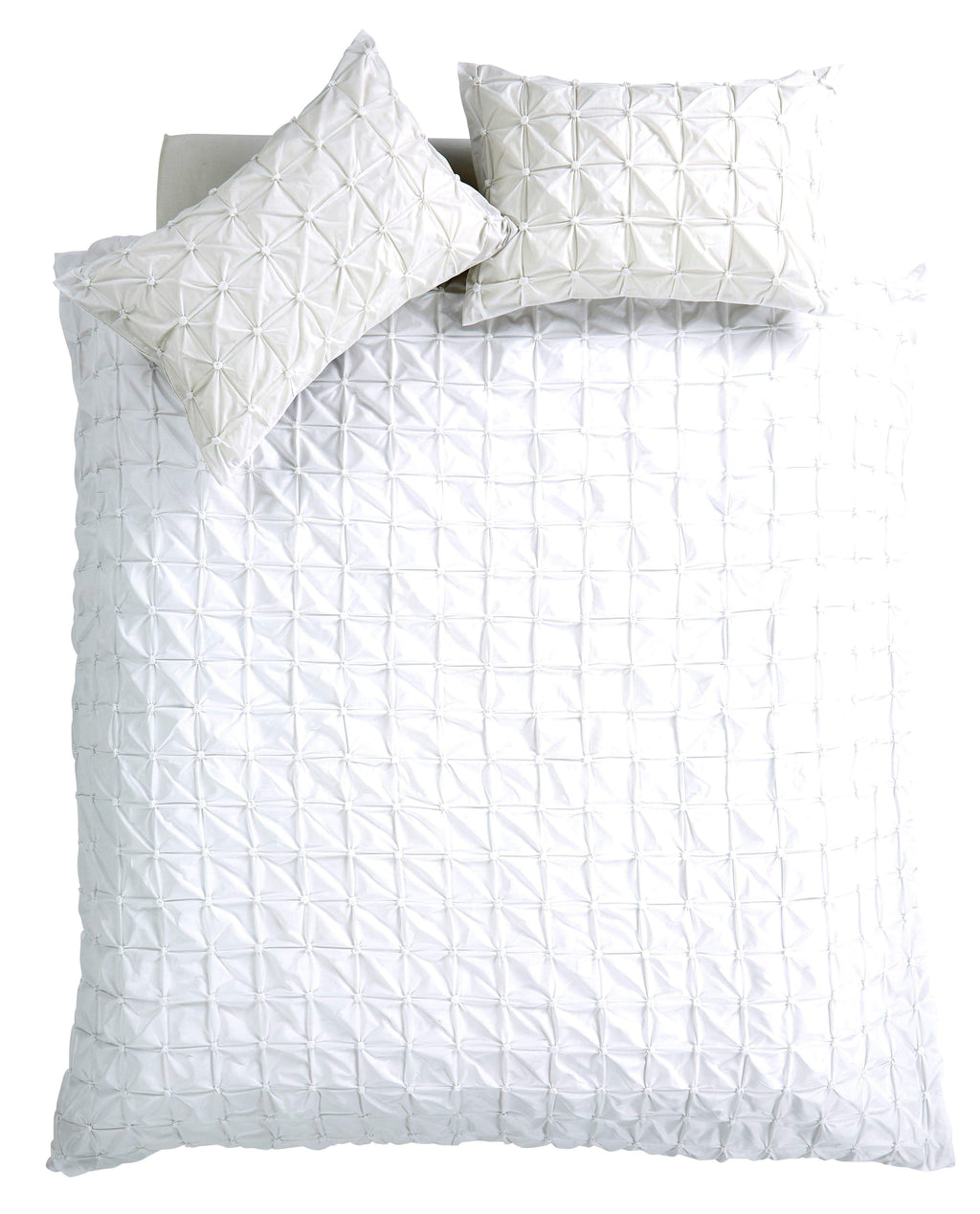 OLIVIA ROCCO Seville Pintuck Duvet Set – Luxury Cotton-Rich Bedding