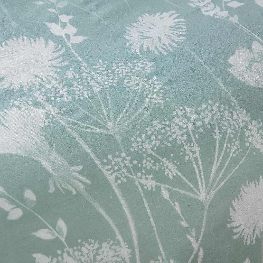 OLIVIA ROCCO Meadow Sage Green Printed Duvet Cover Set – King Size Bedding