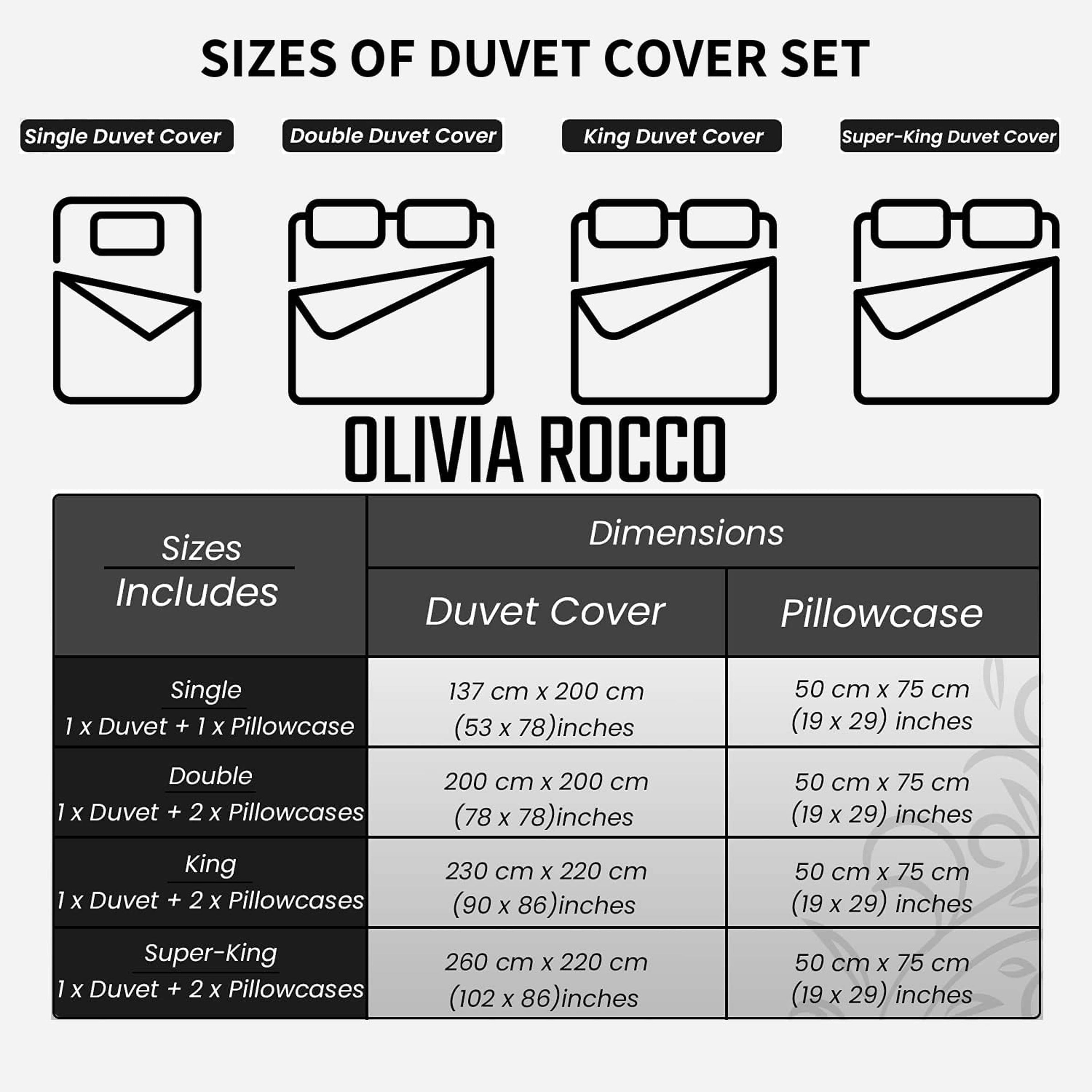 OLIVIA ROCCO Soho White Quilted Microfibre Duvet Cover Set with Pillowcases