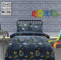OLIVIA ROCCO Glow In The Dark Teddy Fleece Duvet Set – Kids Winter Bedding