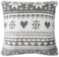 OLIVIA ROCCO Nordic Fair Isle Teddy Fleece Reversible Duvet Bedding Set