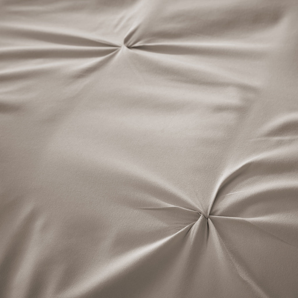 OLIVIA ROCCO Pintuck Microfibre Duvet Cover Set | Breathable Bedding