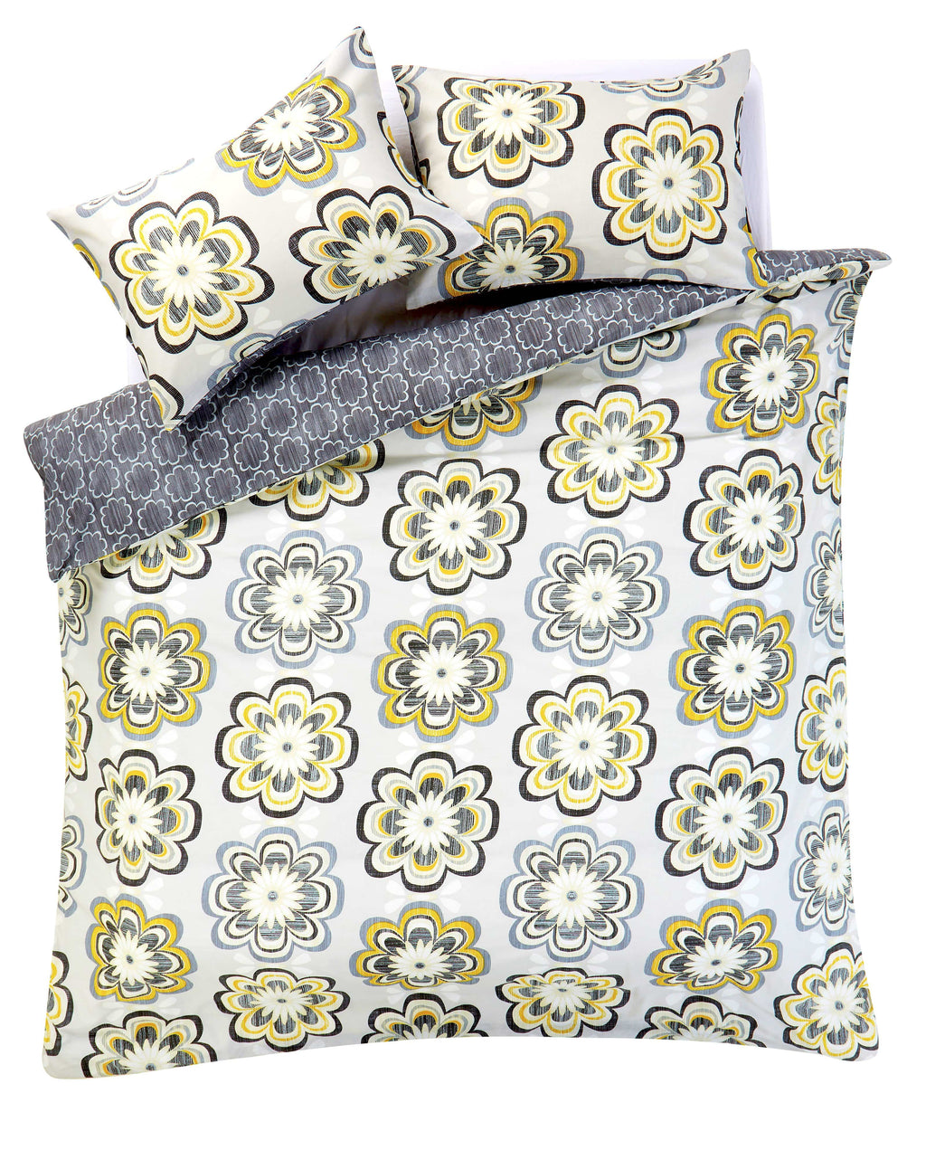 OLIVIA ROCCO Peony Floral Duvet Cover Set | Cotton Rich Bedding