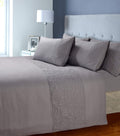 OLIVIA ROCCO Venezia Embellished Duvet Set – Easy Care Quilt Cover