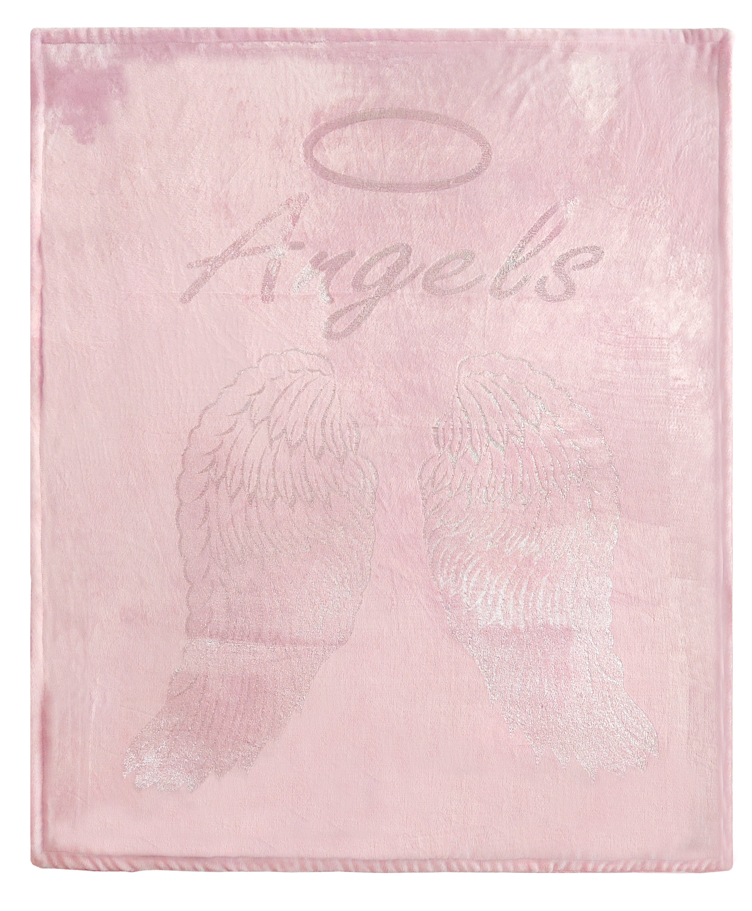OLIVIA ROCCO Angel Wings Teddy Fleece Duvet Set – Soft Faux Fur Bedding