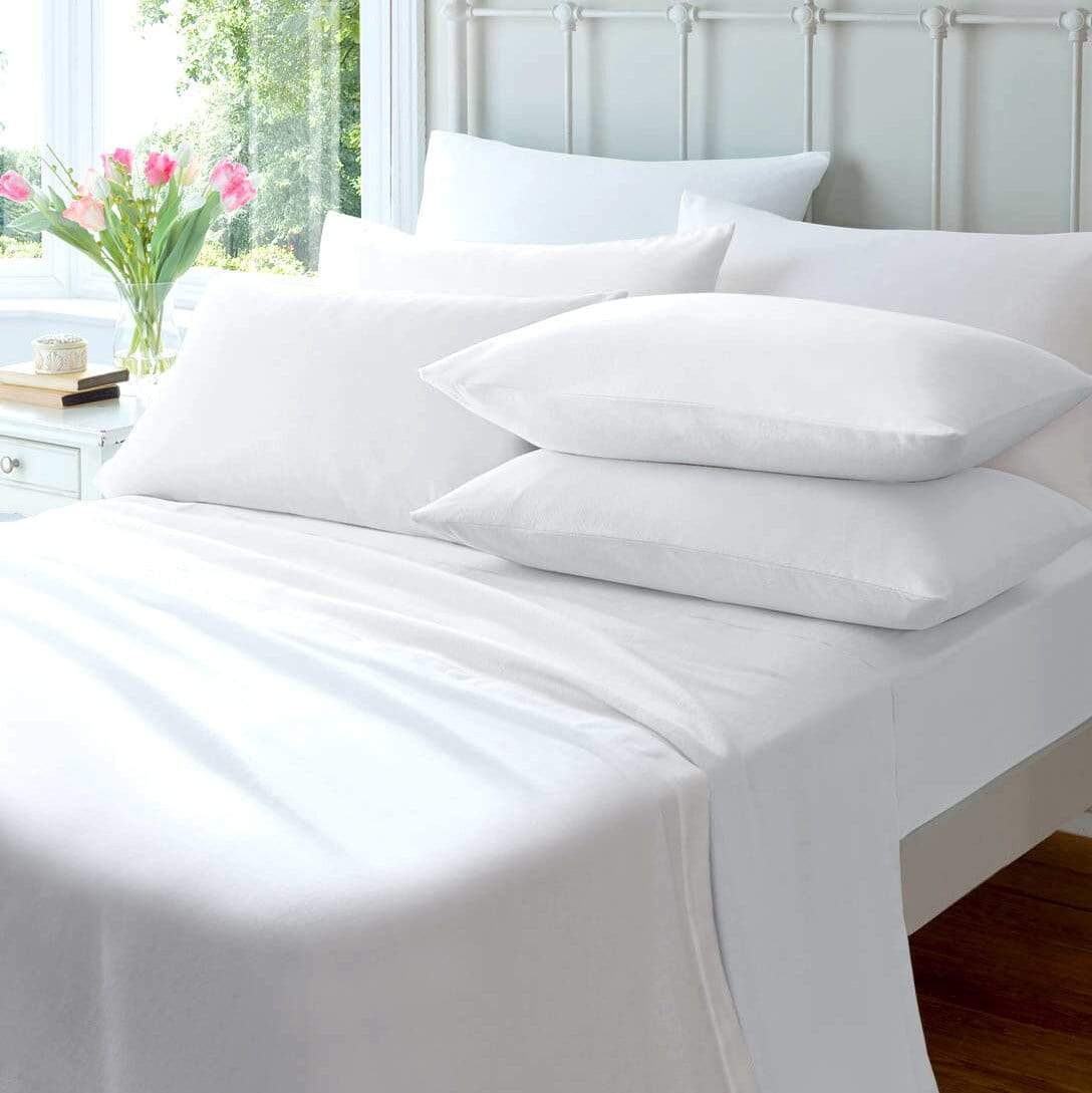OLIVIA ROCCO Brushed Cotton Flannelette Duvet Set – Warm Cozy Bedding