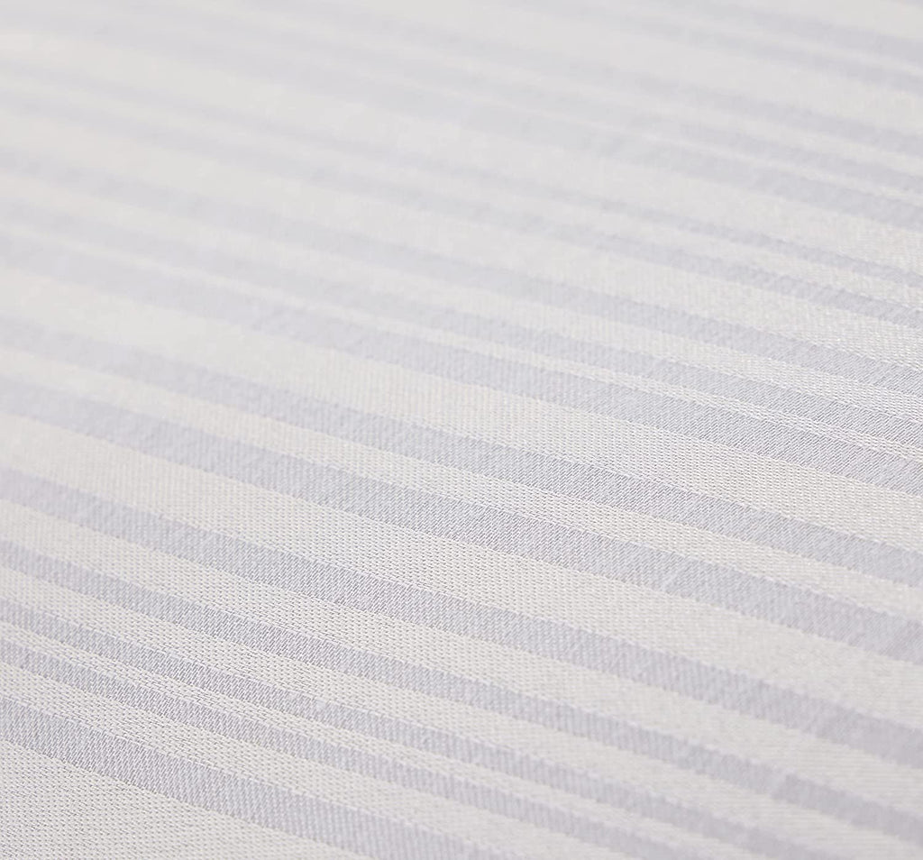 OLIVIA ROCCO Stripe Jacquard Duvet Cover Set | Reversible Cotton Blend
