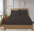 OLIVIA ROCCO Fitted Sheets – Super Soft Easy Care Plain Dye Bed Linen