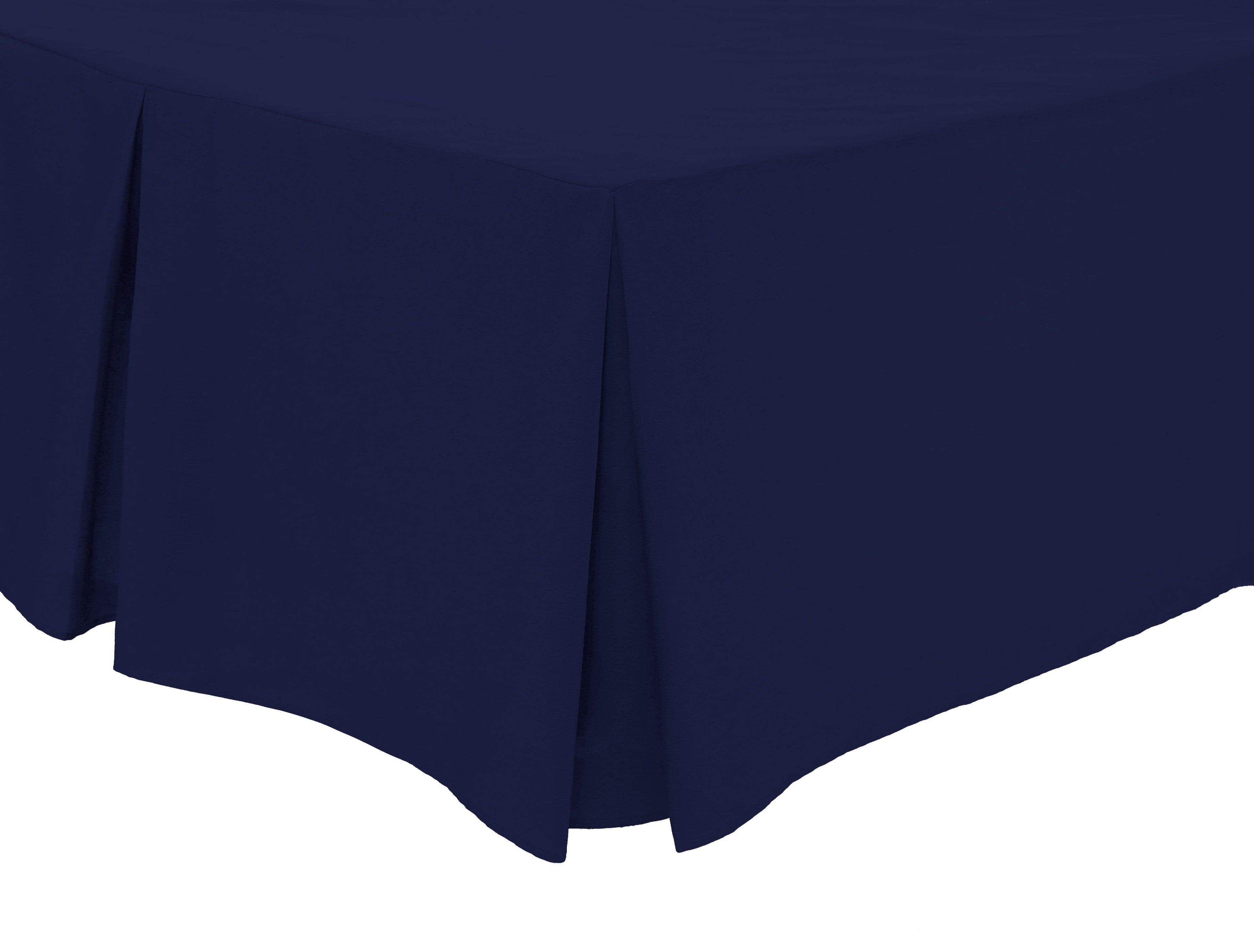 OLIVIA ROCCO Pleated Valance Sheet – Cotton Blend Fitted Bedding