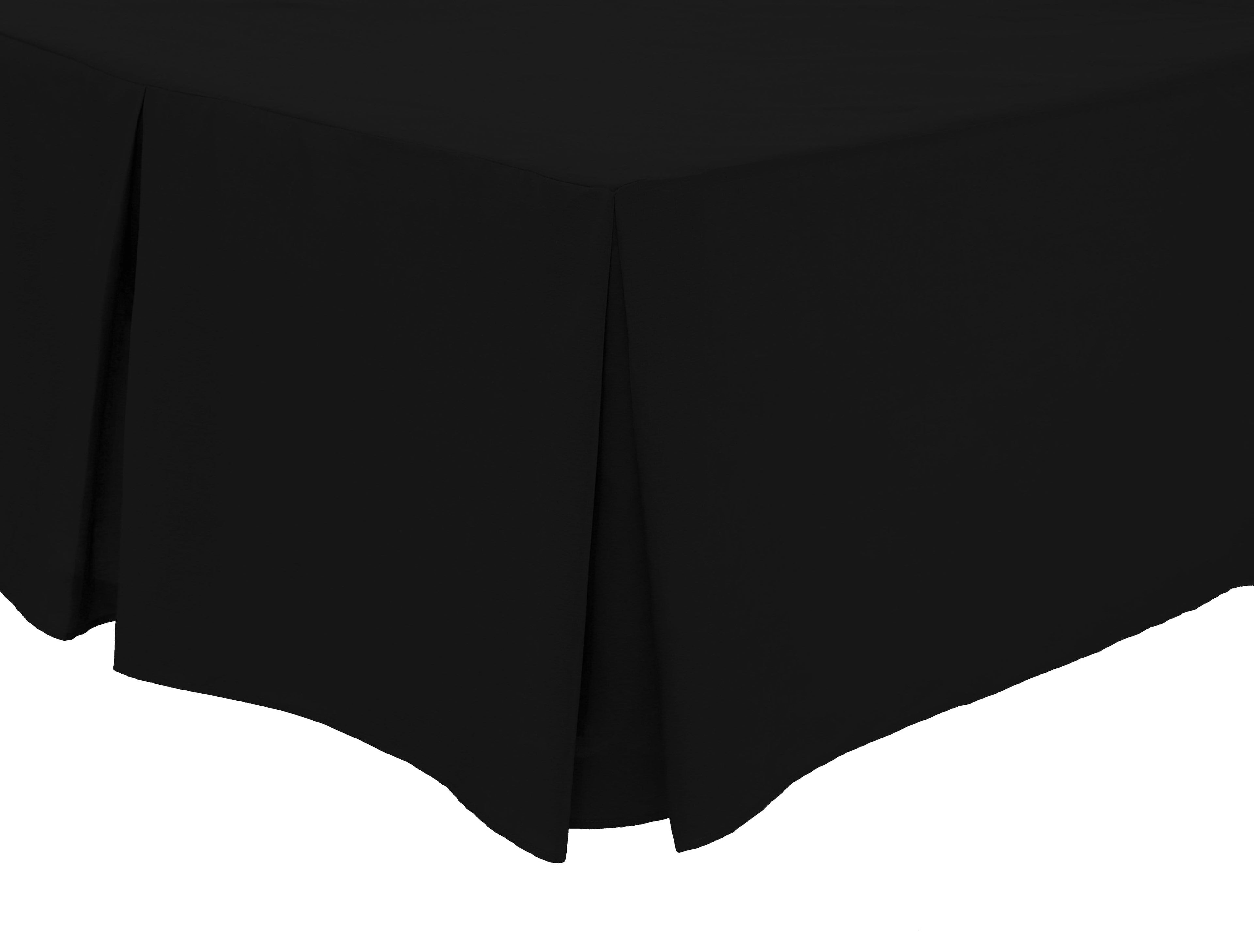 OLIVIA ROCCO Pleated Valance Sheet – Cotton Blend Fitted Bedding