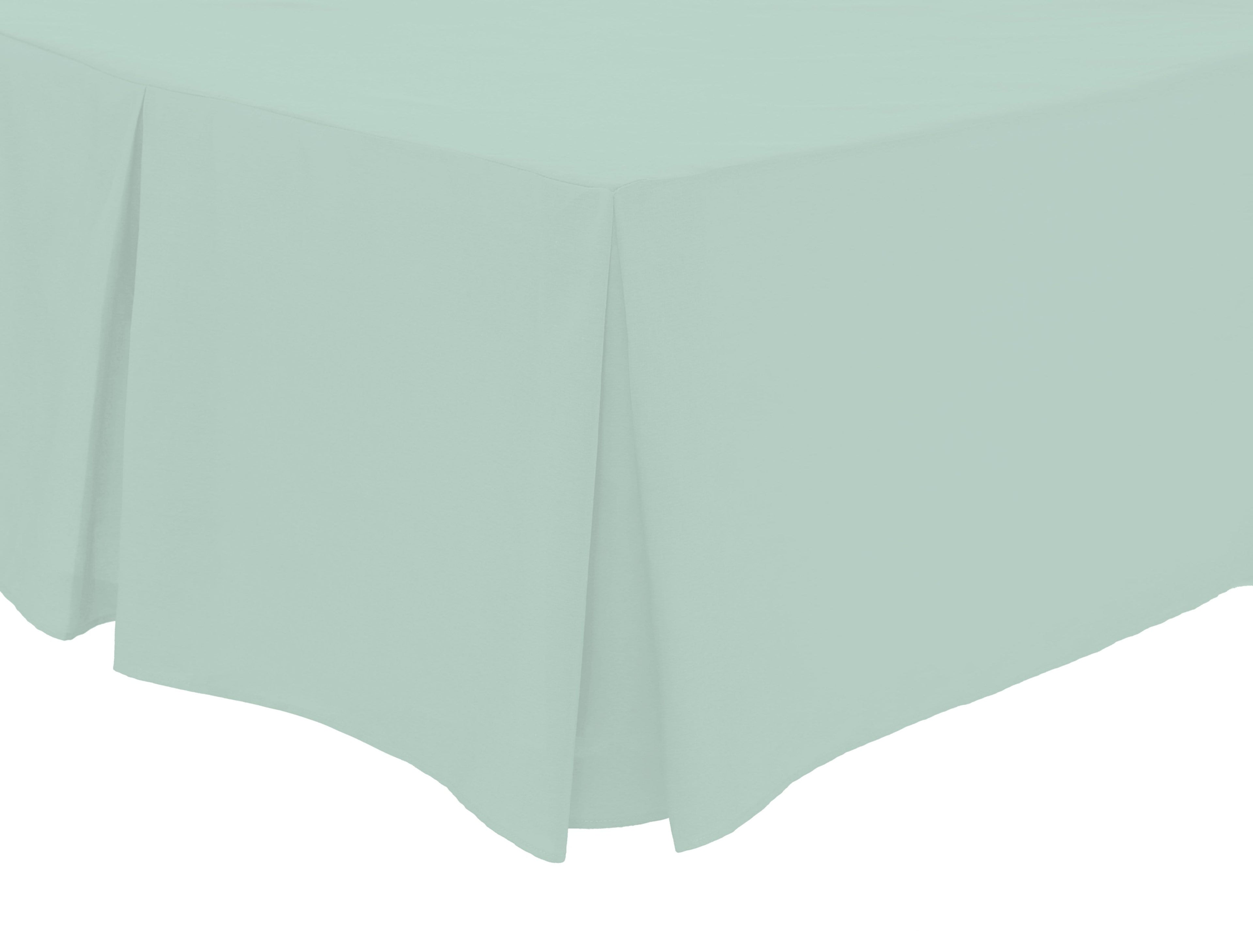 OLIVIA ROCCO Pleated Valance Sheet – Cotton Blend Fitted Bedding