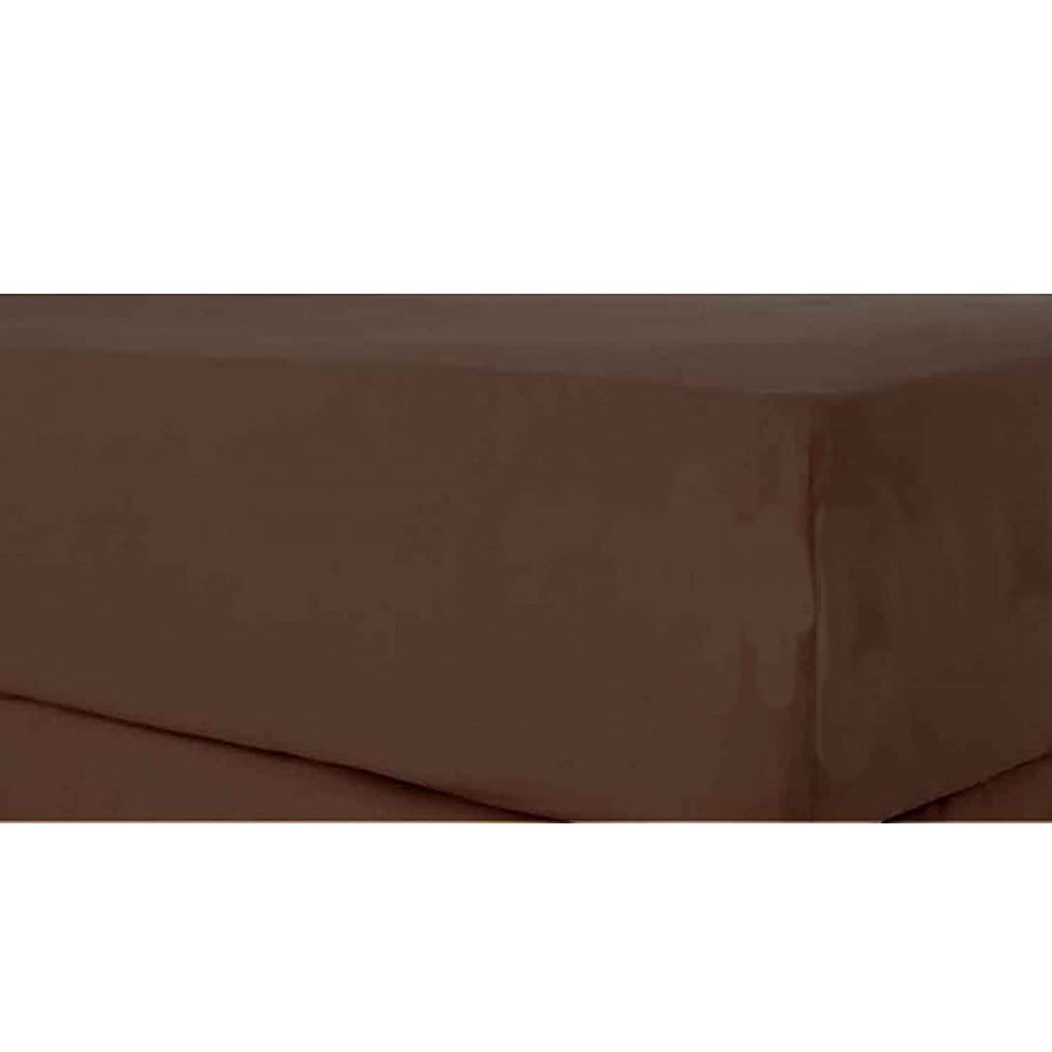 OLIVIA ROCCO Percale Fitted Sheet – 180 TC Soft Cotton Blend Bedding