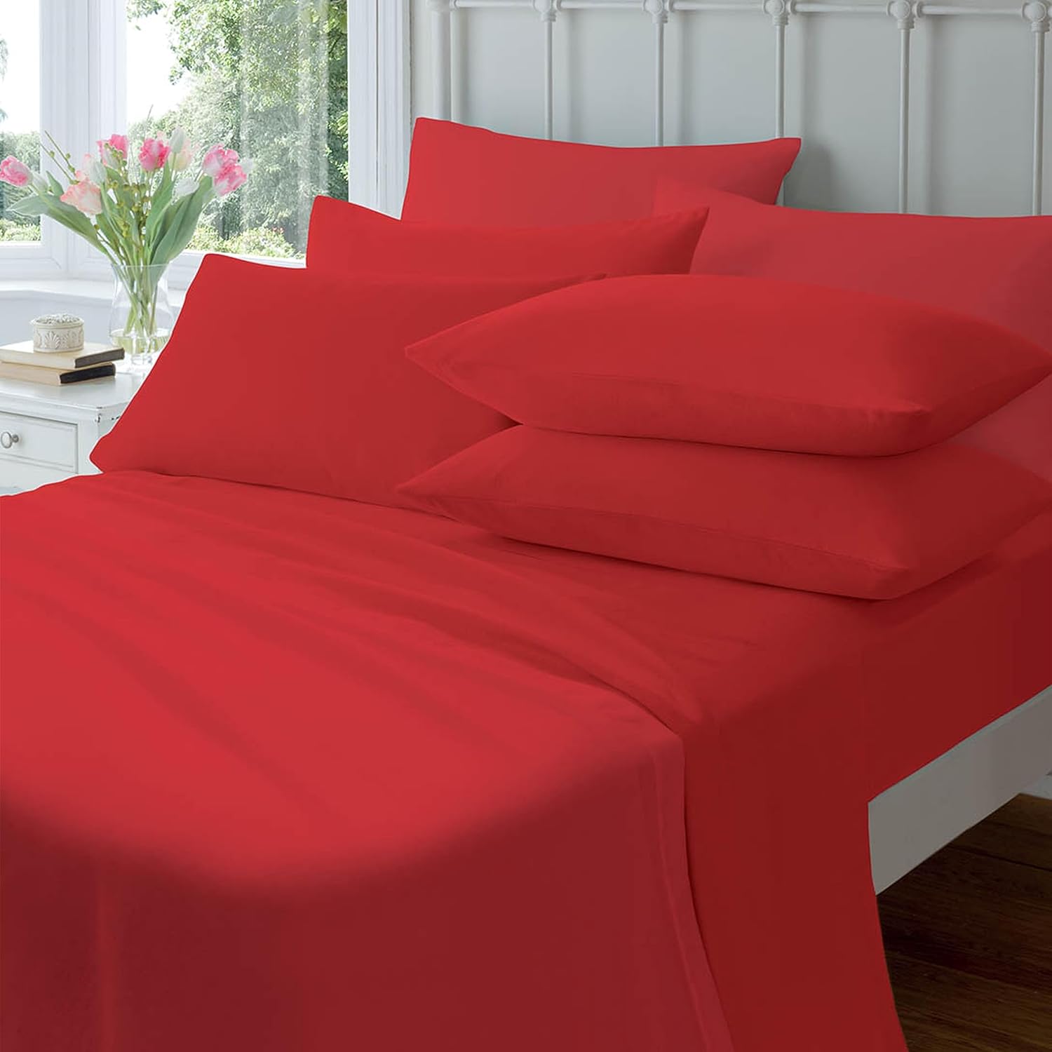 OLIVIA ROCCO Flannelette Fitted Sheets – 100% Brushed Cotton Bedding