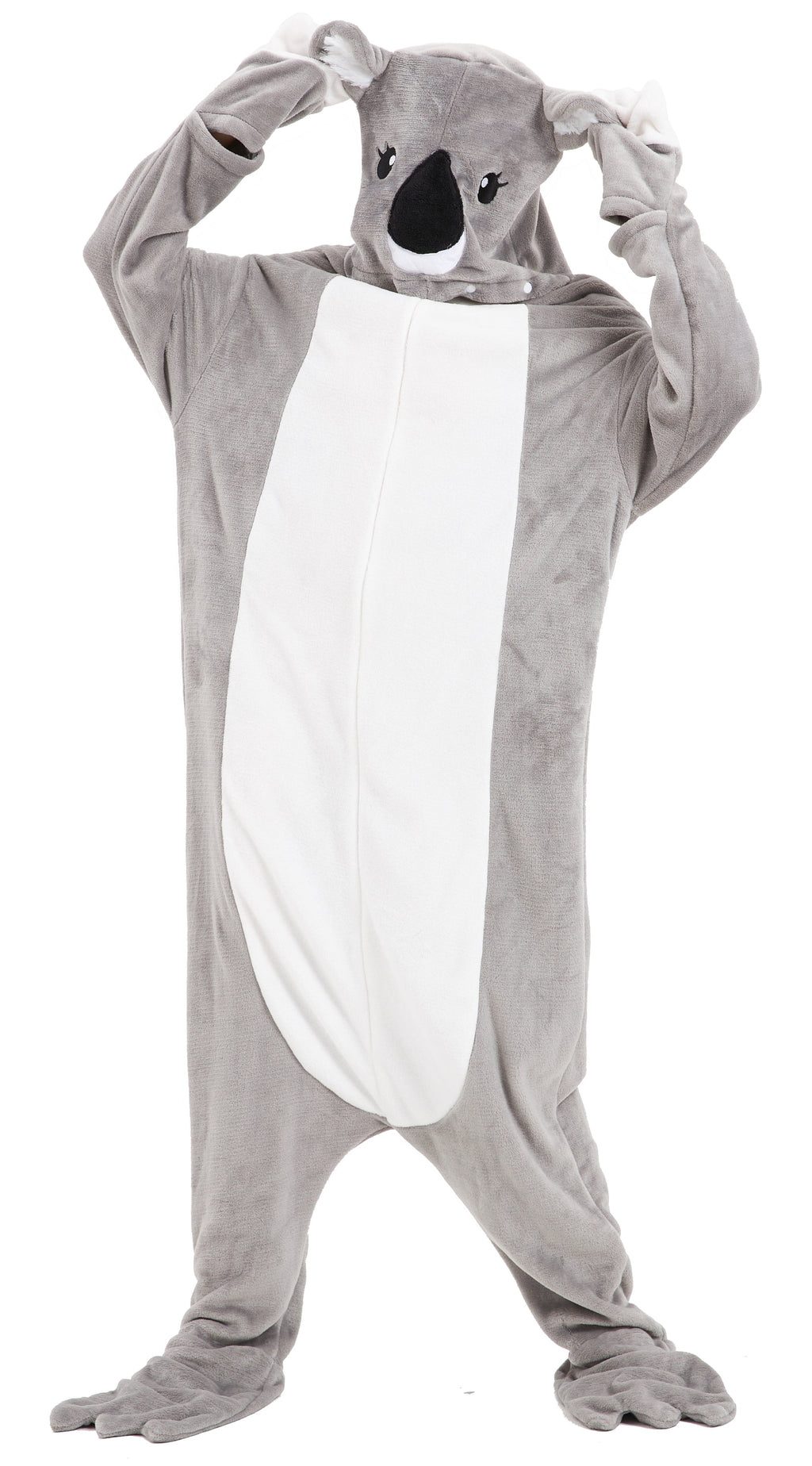 OLIVIA ROCCO Koala Wearable Blanket Hoodie – Oversized Fleece Loungewear