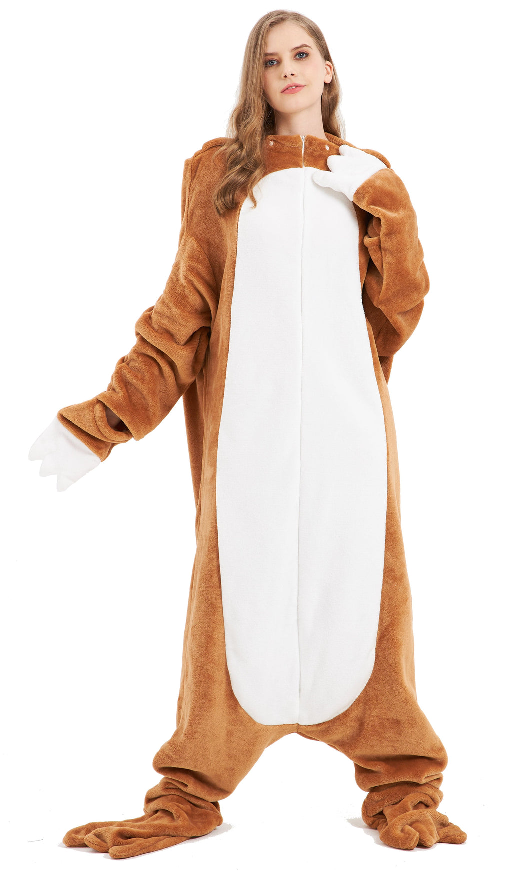 OLIVIA ROCCO Sloth Wearable Blanket Hoodie – Oversized Soft Fleece Loungewear