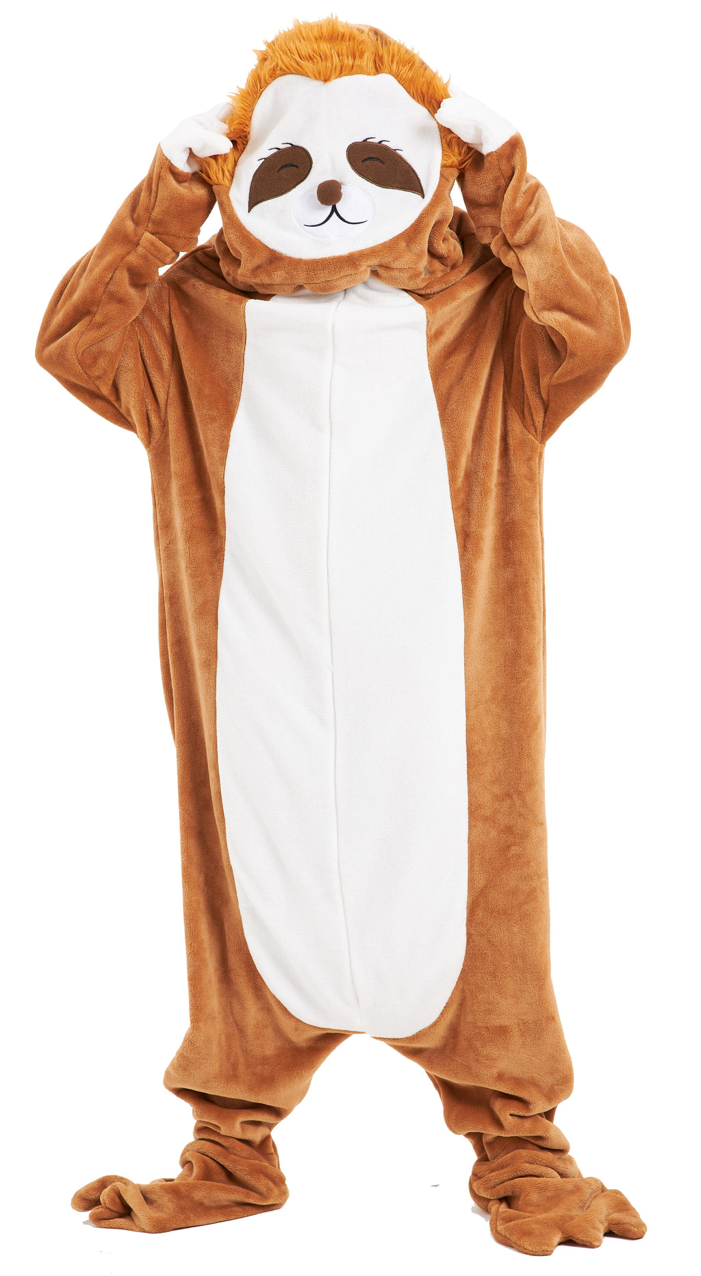 OLIVIA ROCCO Sloth Wearable Blanket Hoodie – Oversized Soft Fleece Loungewear