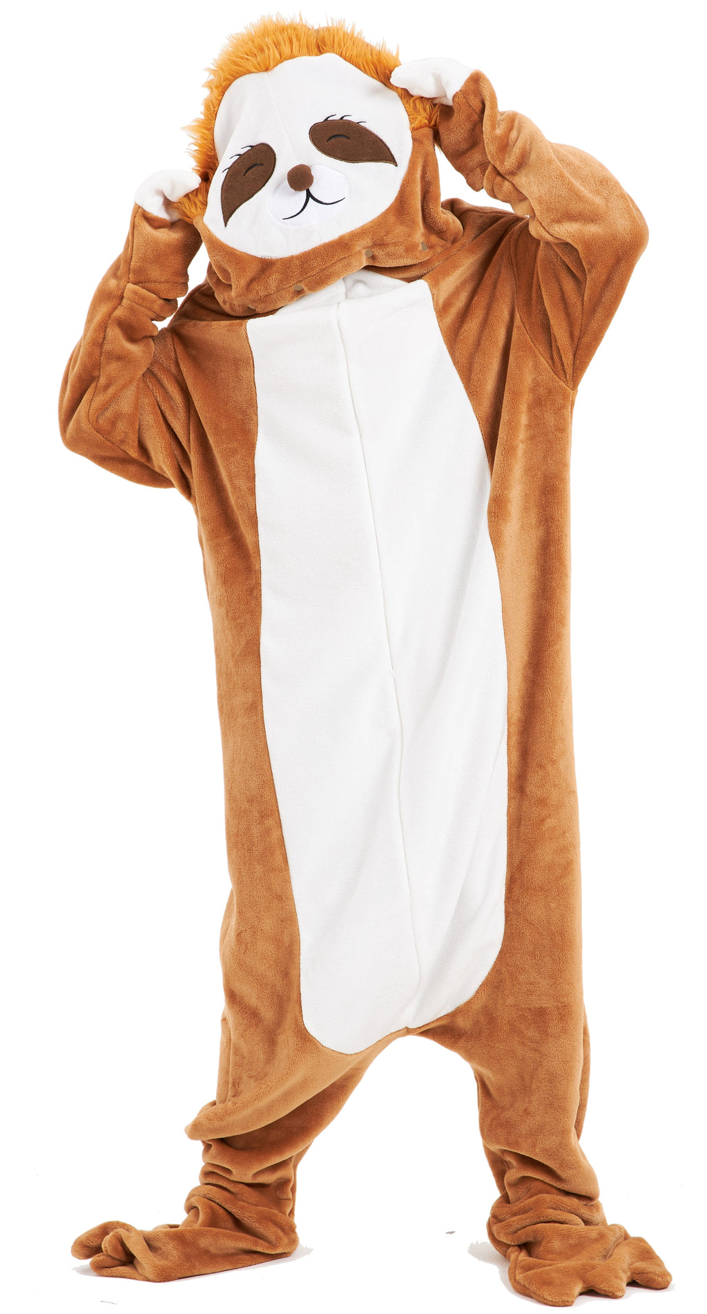 OLIVIA ROCCO Sloth Wearable Blanket Hoodie – Oversized Soft Fleece Loungewear
